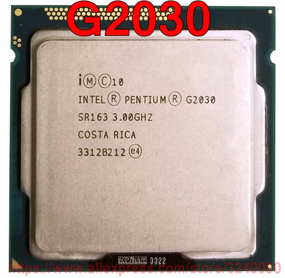 سرور-AE - پردازنده اصلی CPU PENTIUM G2030 SR163 سرعت 3.00GHz 3M دو هسته‌ای سوکت 1155 ارسال سریع
