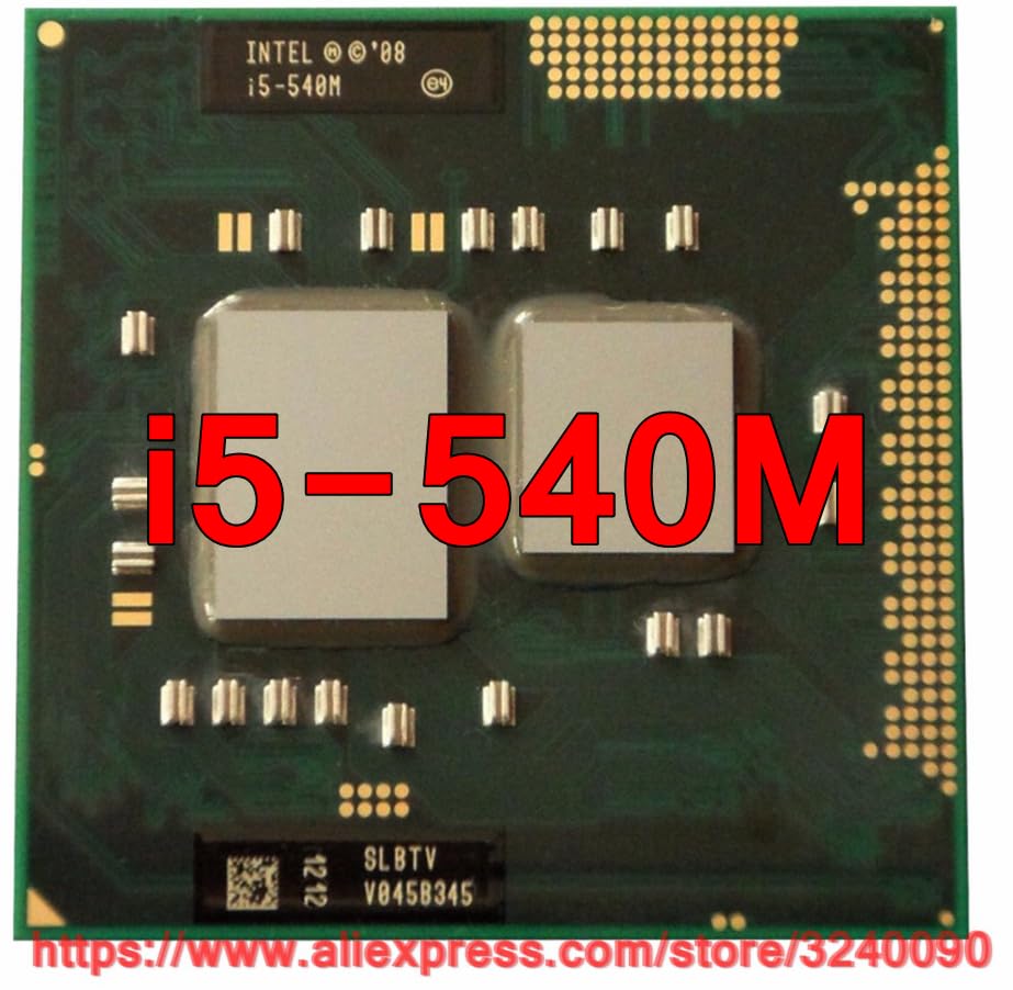 سرور-اے - پردازنده اوريجينال اینتل کور i5 540M 2.53 گیگاهرتز، پردازنده دو هسته‌ای i5-540M PGA988 پردازنده موبایل لپ‌تاپ