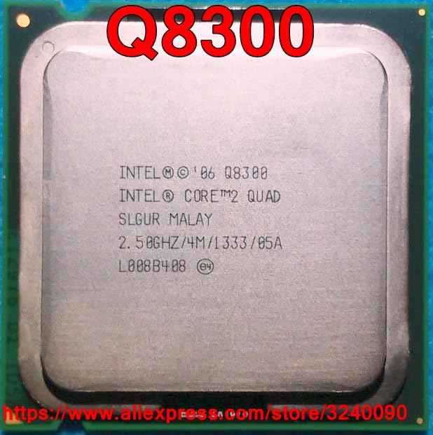 سرور-AE - پردازنده اصلی CPU CORE 2 QUAD Q8300 با سرعت 2.50 گیگاهرتز / 4M / 1333MHz چهار هسته ای Socket 775 ارسال سریع