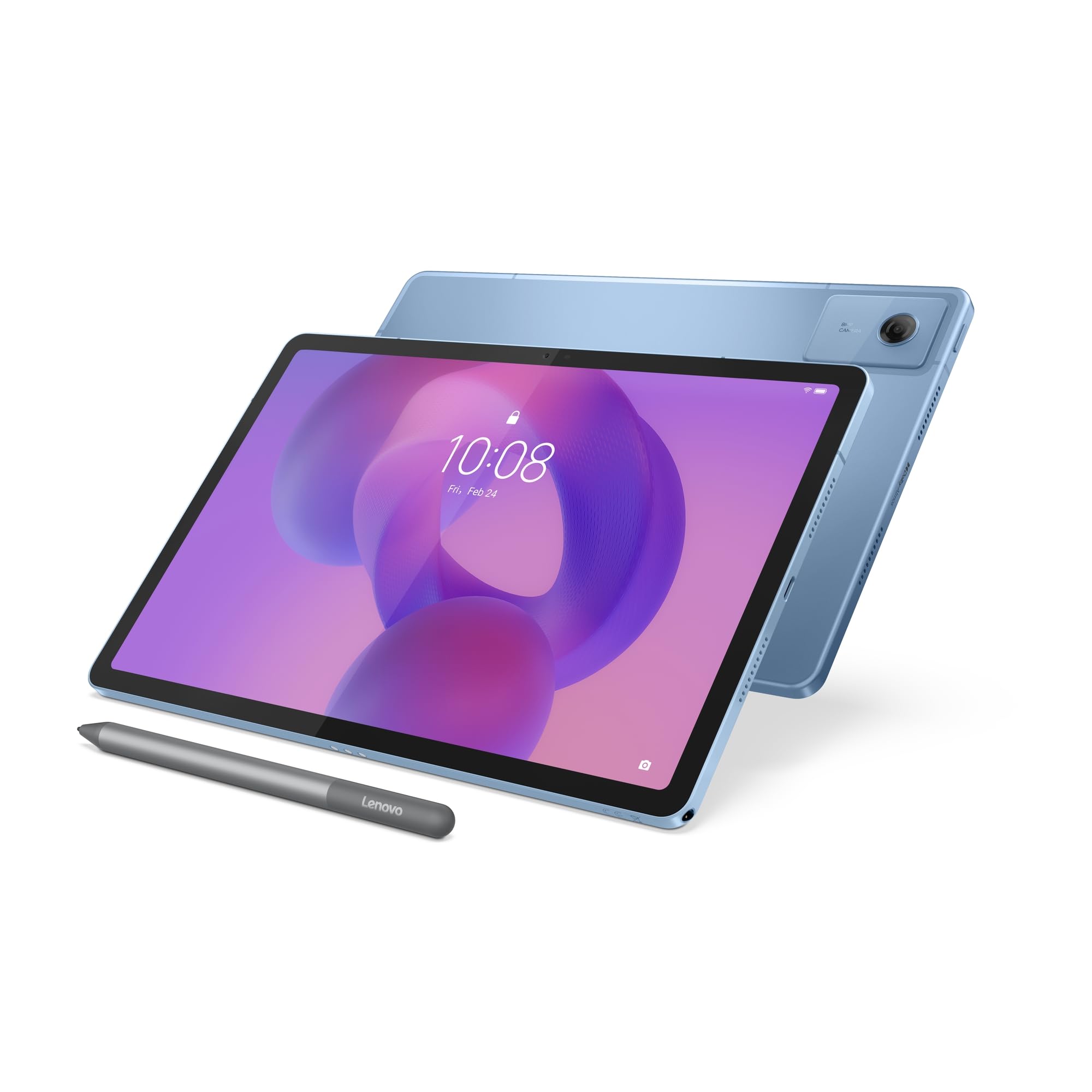 تبلت لنوو ایده‌تب | صفحه نمایش LCD 2.5K 11 اینچ 16:10 | پردازنده مدیاتک دیمنسیتی 6300 | 8 گیگابایت رم | حافظه 128 گیگابایت | اندروید 15 | رنگ آبی قطبی | شامل قلم تب