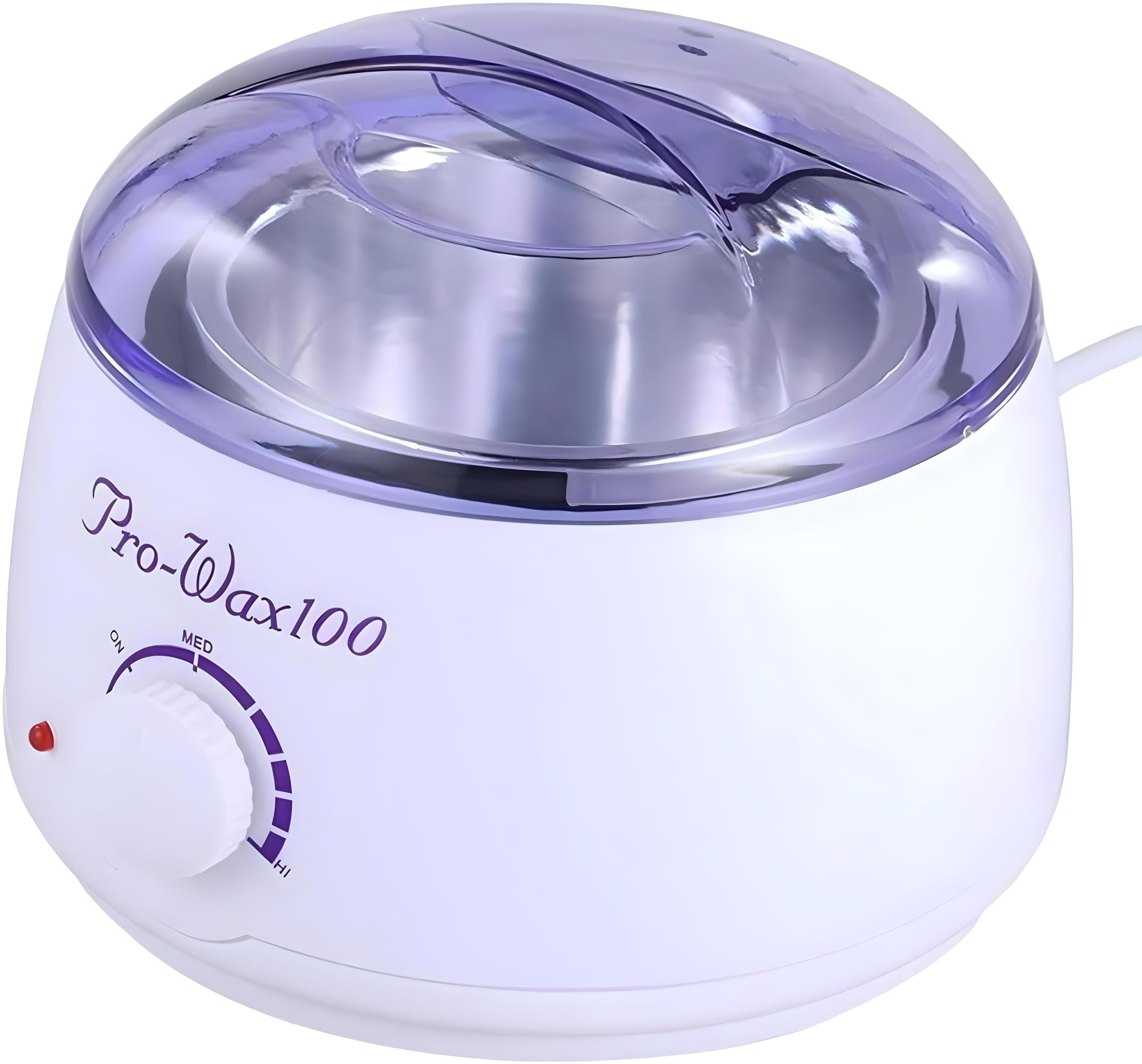 FITTO Depilatory Wax Heater برای از بین بردن موهای بدن - گرم کن برقی حرفه ای موم برای حذف موهای بدن، روشی آسان برای از بین بردن موهای بدن در منزل، دمای قابل تنظیم، نتایج با کیفیت سالنی