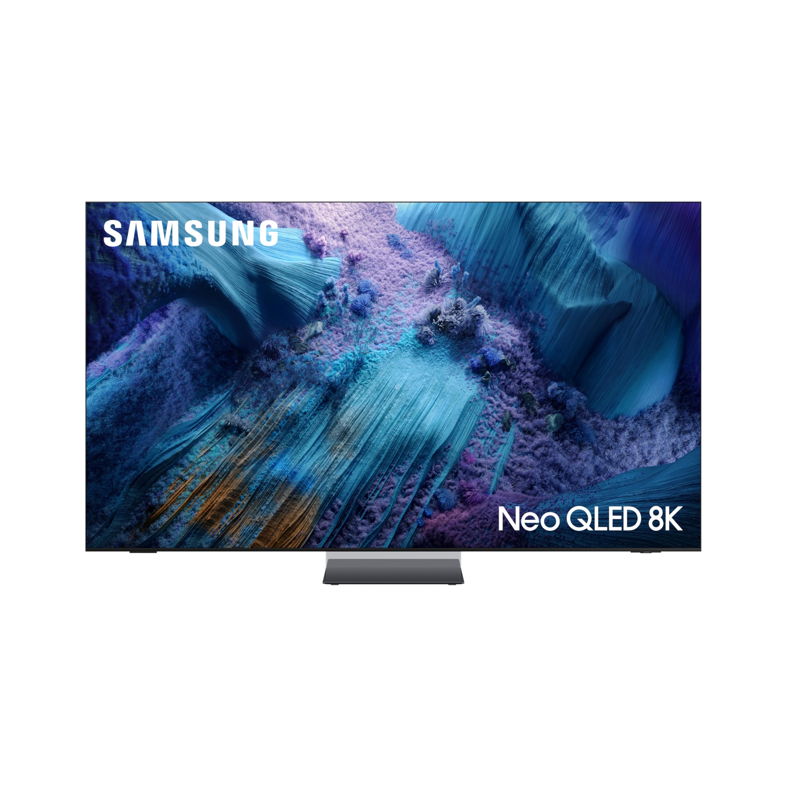 تلویزیون سامسونگ 75 اینچ Neo QLED، مدل QN990F، 8K، Mini LED، پردازنده NQ8 AI Gen3، ارتقاء AI Upscaling Pro به کیفیت 8K، اتصال بی‌سیم با وان Connect، بدون خیره‌کنندگی نور، تلویزیون هوشمند Samsung Vision AI، مدل QA75QN990FUXZN (نسخه 2025 - امارات متحده)