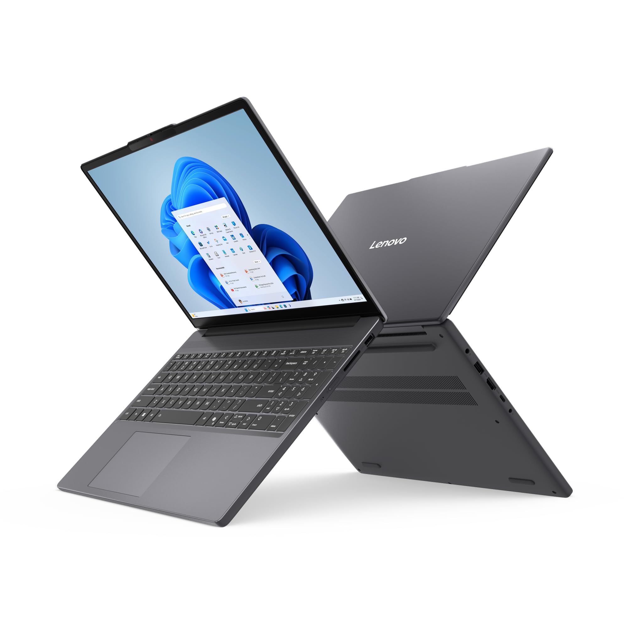 لنووو (به‌روزرسانی شده) لپ‌تاپ Ideapad Slim 3 15IRH10، نمایشگر IPS WUXGA 15.3 اینچ، پردازنده اینتل کور i5-13420H، رم 8 گیگابایت DDR5، حافظه داخلی 512 گیگابایت اس‌اس‌دی، گرافیک اینتل یواچ‌دی، صفحه کلید QWERTY انگلیسی با نور پس‌زمینه، رنگ خاکستری لونا