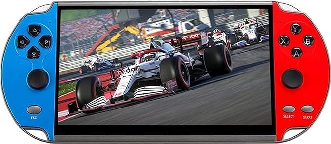 کنسول بازی دستی SSR All New X7 (2025) با بیش از 1000 بازی PSP، سرگرمی بی پایان و خاطره‌های گذشته در ظرافت زیبای آبی شیک X7! اکنون خودتان را بگیرید