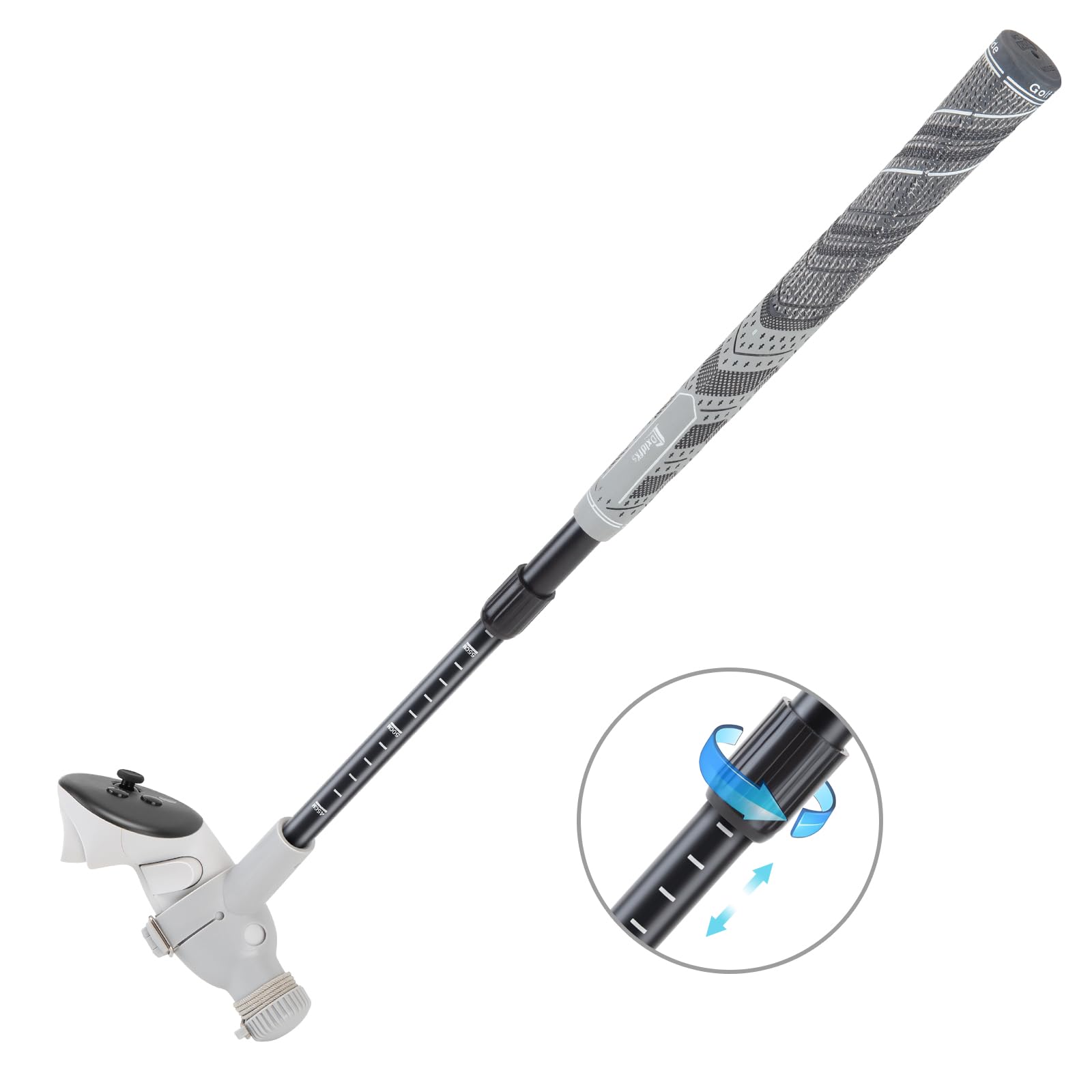 ضروریات باشگاه گلف Dxldfks برای متا کوئست 3S/3 و اکسی 2، دستگیره قابل تنظیم برای بازی گلف VR + و طراحی 90 درجه برای ایجاد پیگیری مناسب برای کنترلر راست