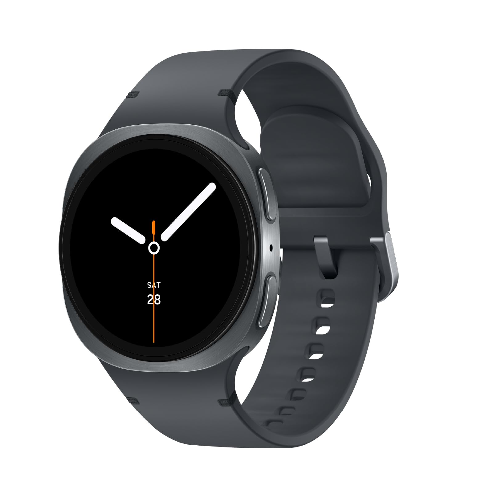 ساعت هوشمند بلوتوث Samsung Galaxy Watch 8 (2025)، طراحی نرم و راحت، ردیاب فیتنس، راهنمای خواب، مربی دویدن، امتیاز انرژی، پیگیری ضربان قلب، گرافیت [نسخه آمریکایی، ۲ سال گارانتی] گرافیت 40 میلیمتر Watch8 راهنمای بلوتوث 40 میلیمتر گرافیت