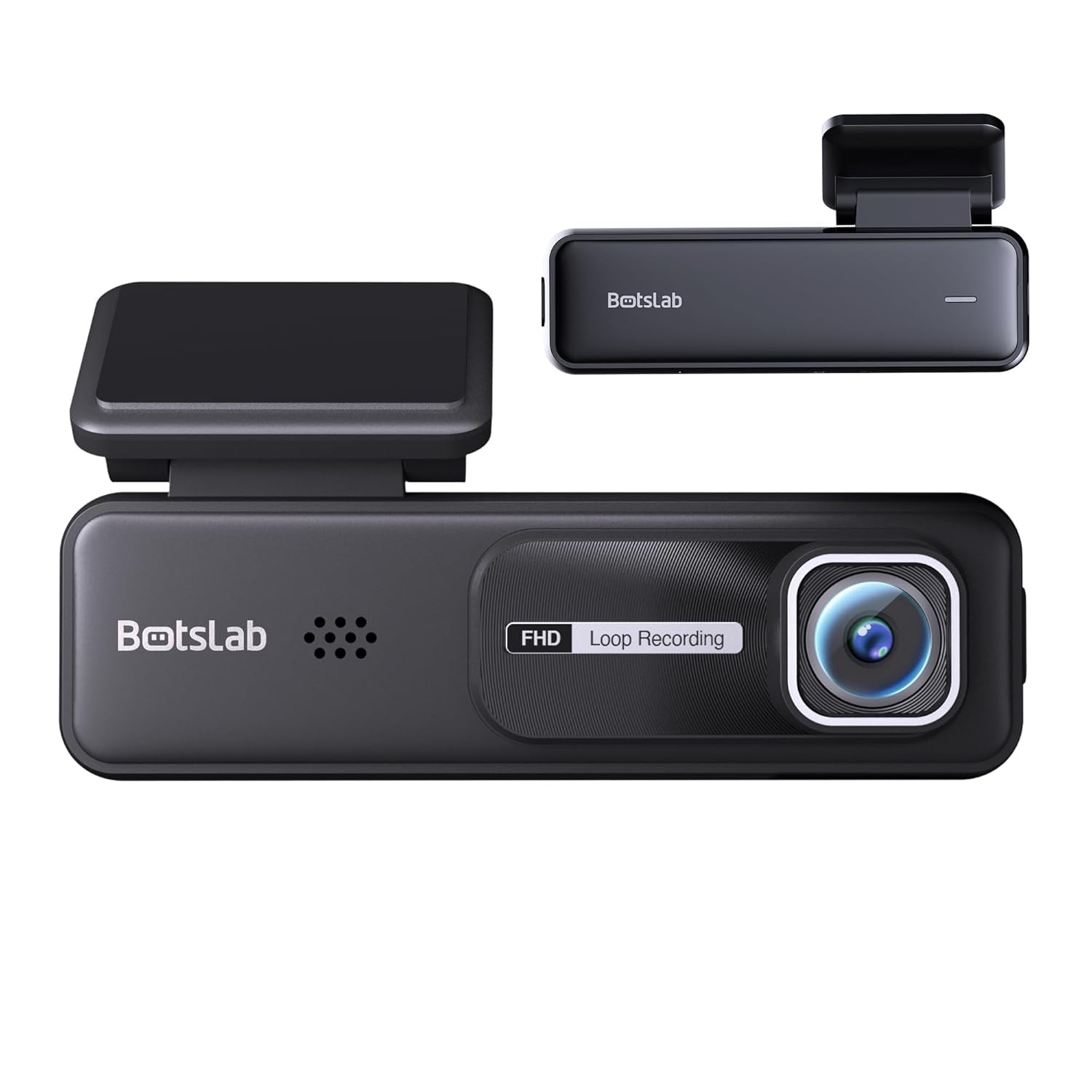 دوربین خودروی Botslab Dash Cam HK30 Pro، طراحی زیبا و کوچک، دارای وضوح 1296 پیکسل 3 مگاپیکسل 2K، زاویه دید 140 درجه، ضبط اضطراری قفل شده، قابلیت وای فای، پشتیبانی از اپلیکیشن، نظارت بر پارکینگ، راه‌اندازی آسان DIY
