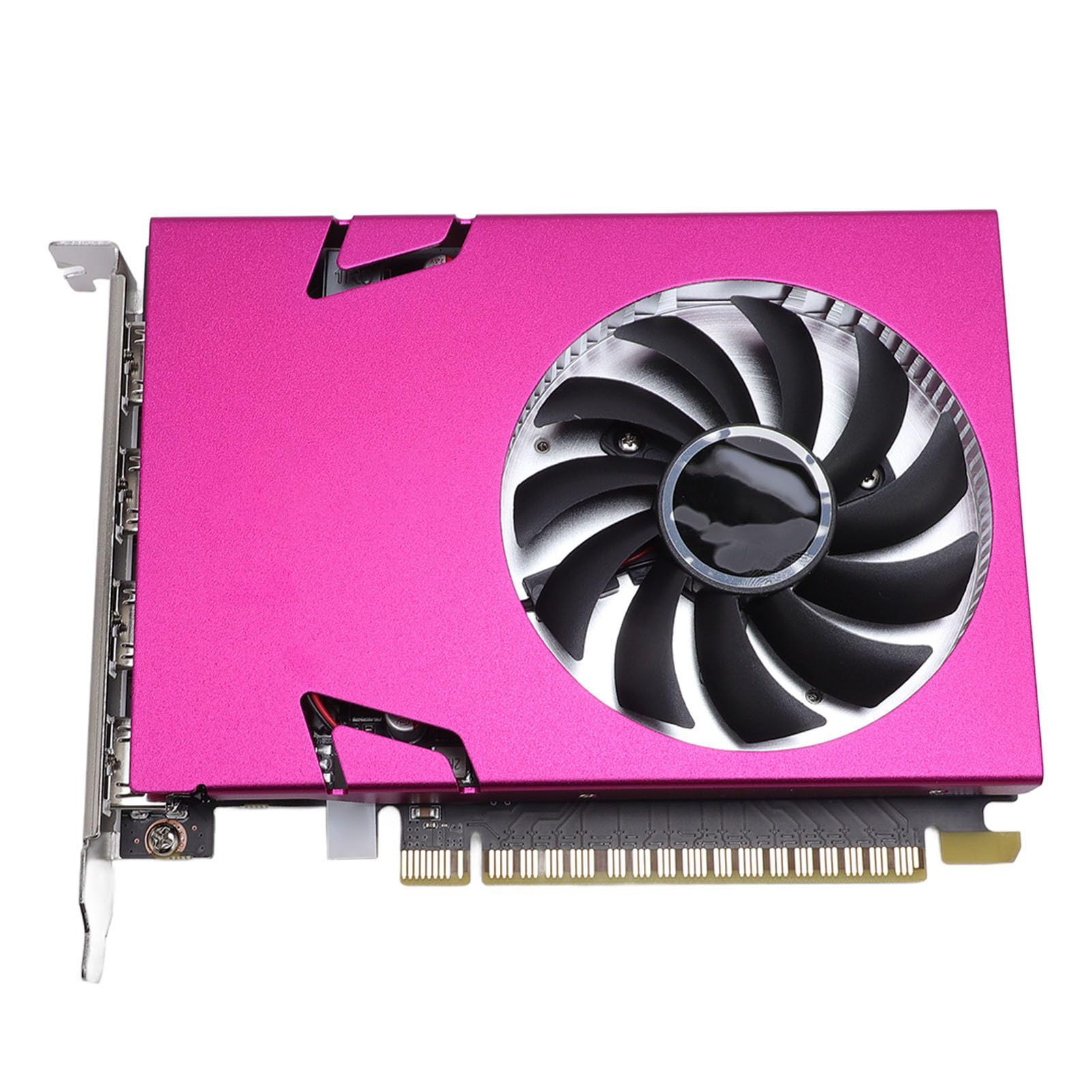 کارت گرافیک رایانه، کارت گرافیک چند نمایشی، GDDR3 128 بیت 1600 مگاهرتز 4HDMI GPU رایانه با پورت PCI Express با 4 پورت برای ویندوز 7 و 10