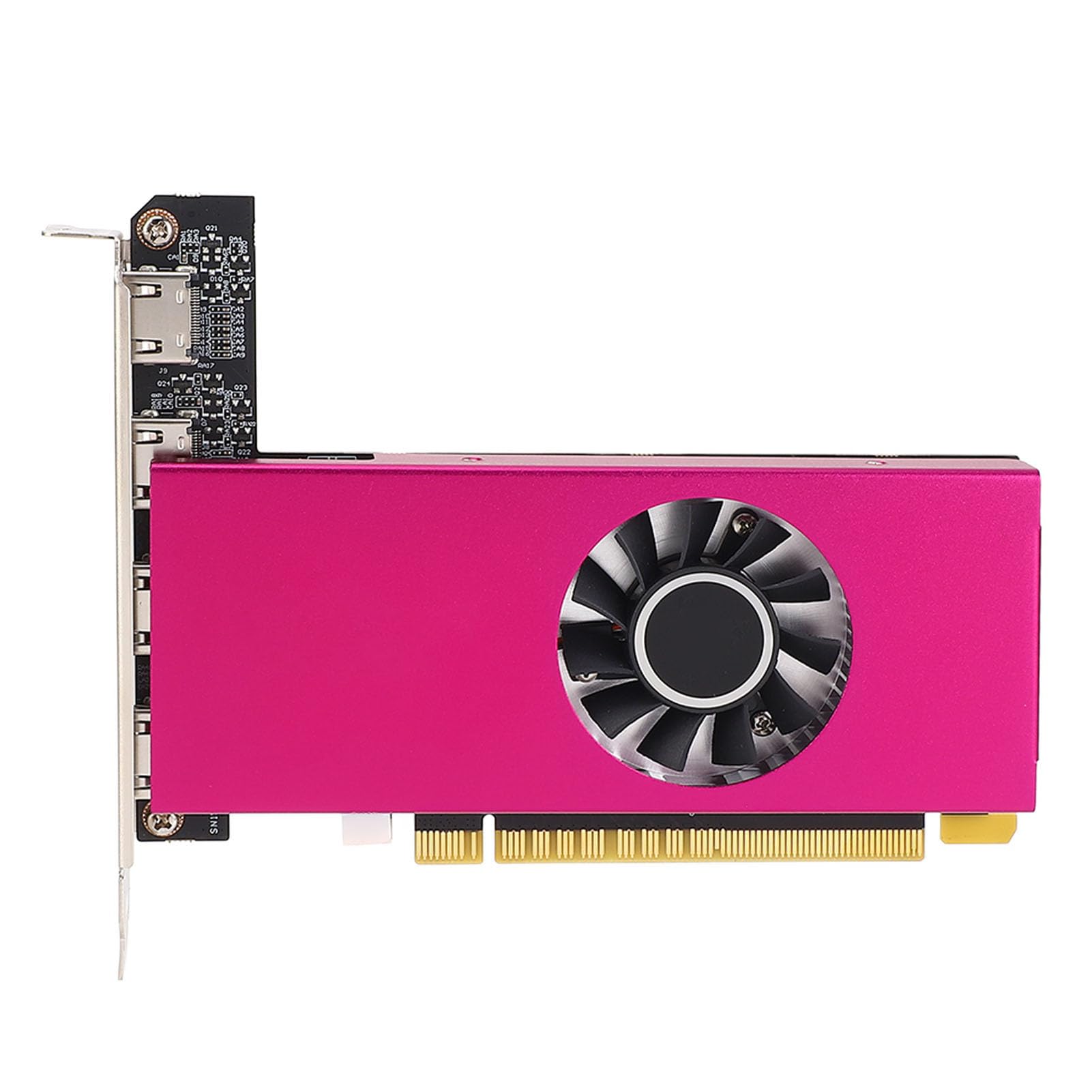 کارت گرافیک GT730 2G با پشتیبانی از چند نمایشگر، حافظه GDDR3 با 64 بیت و فرکانس 1600 مگاهرتز و پورت HDMI Computer Card GPU PCI Express با 4 پورت برای مبادلات سهام، دیوار ویدیویی