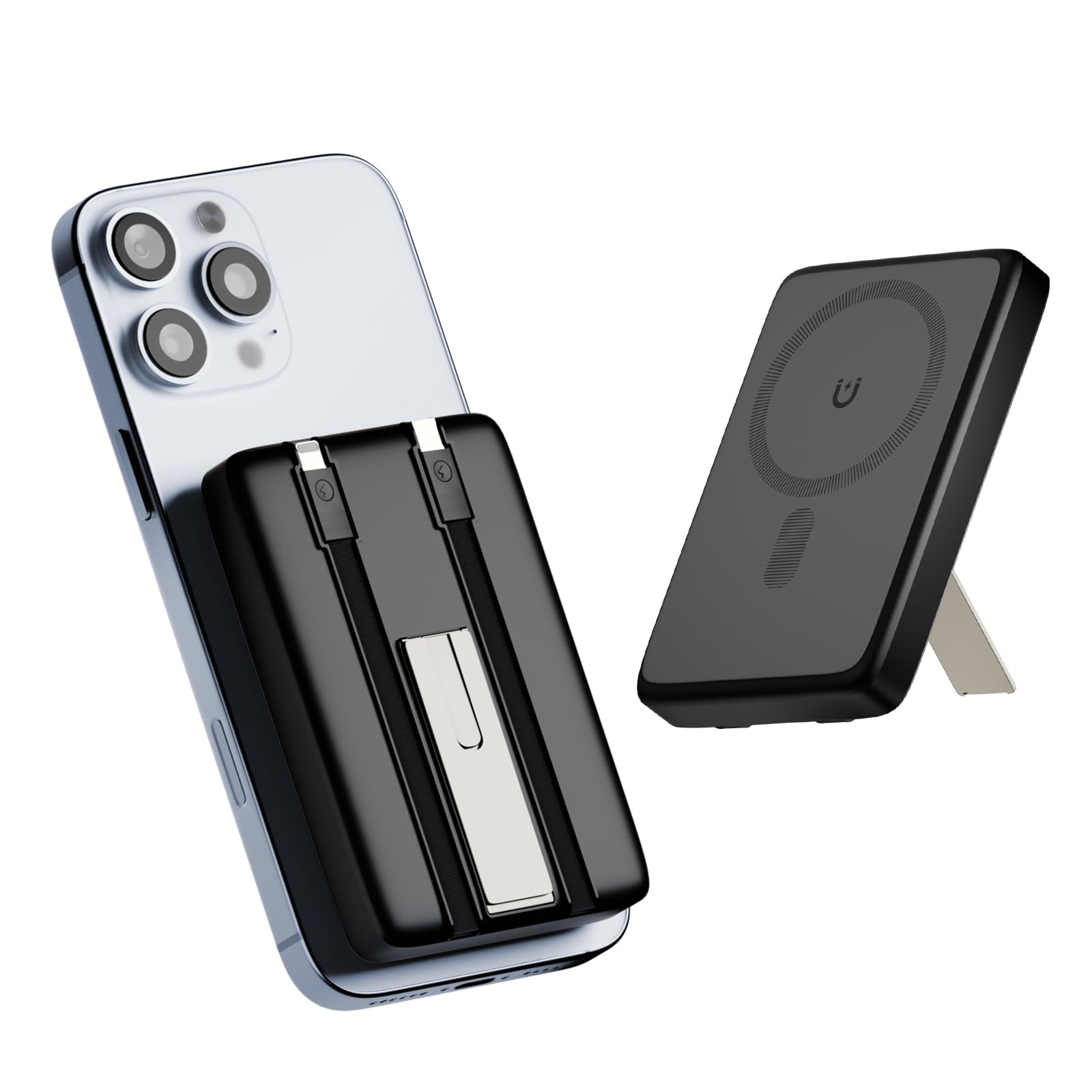 شارژر قابل حمل Mag-Safe VOL2GO: باتری قوی 10000mAh باتری مغناطیسی شارژر فست وایرلس گوشی موبایل برای اپل آیفون 16e 16 15 14 13 12 پرو مکس پلاس مینی - برای سفر و سفر کاری