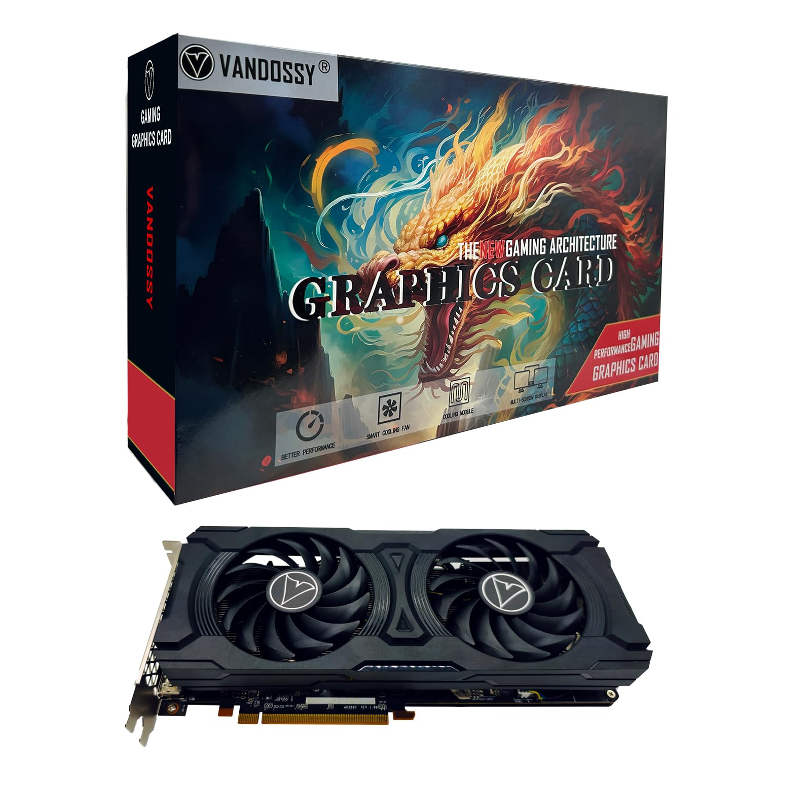 کارت گرافیک Radeon RX 5700 XT، ۸ گیگابایت GDDR6، ۲۵۶-بیت، معماری RDNA، ۱۷۵۵/۱۹۰۵ مگاهرتز (کلاک پایه/بوست)، دایرکس ۱۲، HDMI، DisplayPort (DP)، PCIe 4.0، با رزولوشن ۲K/۱۴۴۰p برای گیمینگ رایانه‌ای، RX 5700 XT -۲۰۲۵