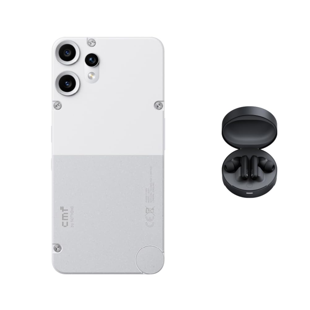 ترجمه: 
تلفن CMF Phone 2 Pro با حافظه داخلی 8 گیگابایت و حافظه 256 گیگابایت، رنگ سفید، پردازنده MediaTek Dimensity 7300 Pro 5G، دو سیم کارت، صفحه نمایش AMOLED LTPS انعطاف پذیر، اندازه صفحه 6.77 اینچ، رزولوشن 1080 در 2392، سه دوربین: دوربین پشتی 50+50+8 مگاپیکسل، دوربین جلو 16 مگاپیکسل، رنگ سفید + Buds Pro