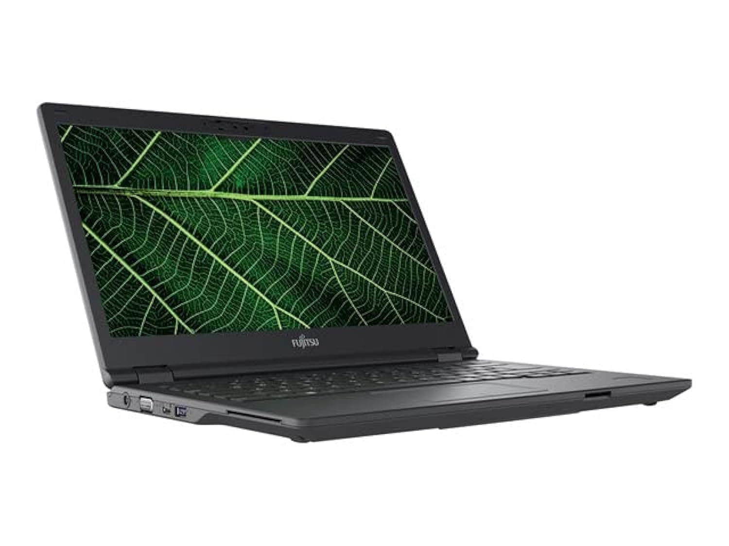 لپ تاپ تجاری Fujitsu (بازسازی شده) مدل LifeBook E548. | پردازنده چهار هسته‌ای اینتل i5-8350U تا 3.60 گیگاهرتز | 8 گیگابایت RAM | 512 گیگابایت حافظه داخلی SSD | صفحه نمایش 14.1 اینچی Full HD بدون لمس | ویندوز (ارتقا یافته)