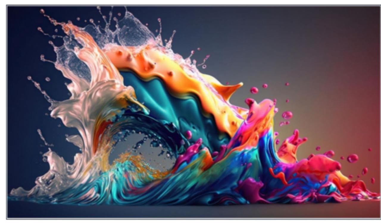 تلویزیون هوشمند ۱۰۰ اینچ Gratus QLED ۴K با قاب Edgeless و وب‌اواس پشتیبانی شده توسط WebOS، هوش مصنوعی ThinQ، پردازنده چهار هسته‌ای، صدای دالبی، پنل ZBT، مدل LT100QW524M