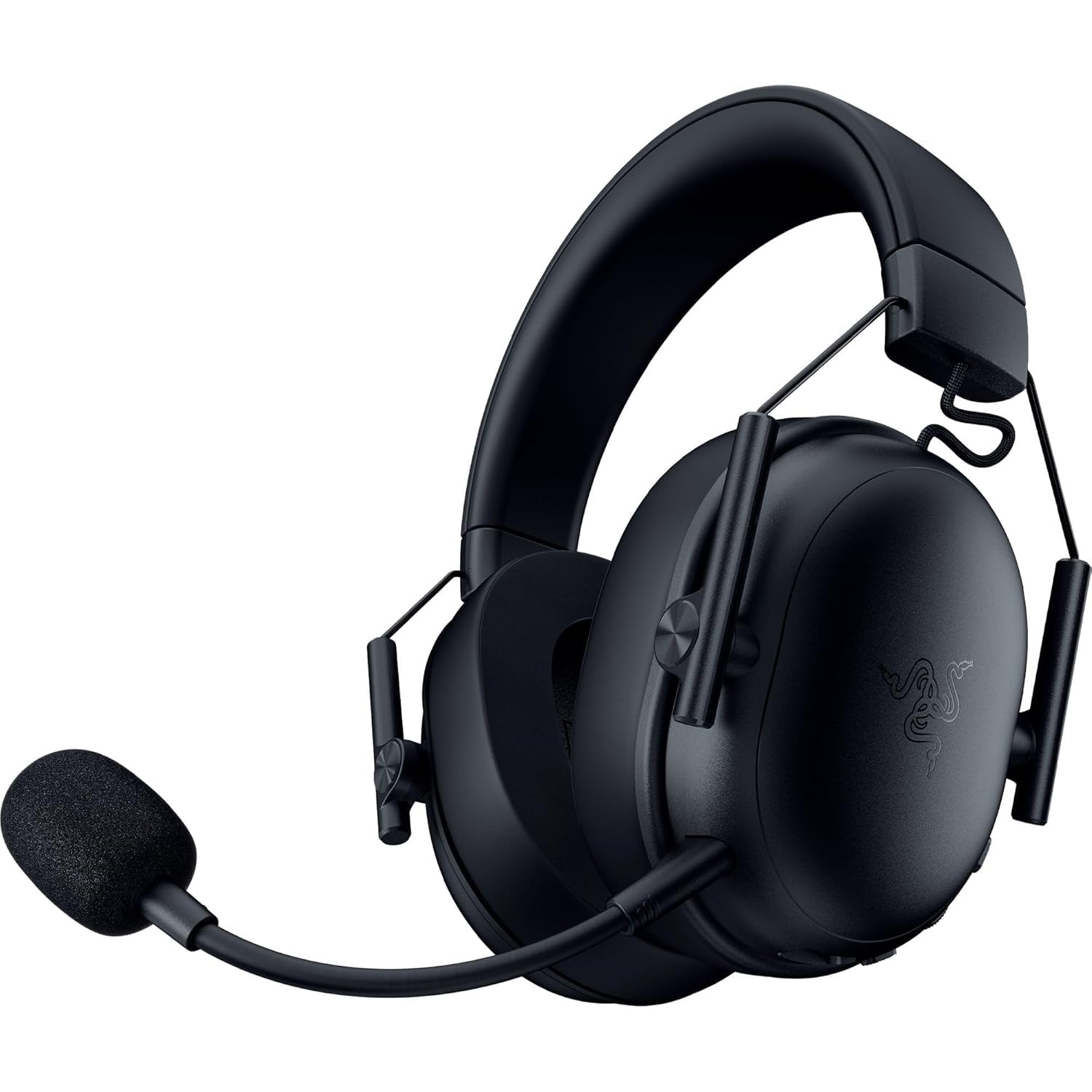 هدست بازی بی‌سیم Razer BlackShark V3 X HyperSpeed برای کامپیوتر: درایور‌های 50 میلی‌متری - میکروفن کاردیوئید - 2.4 گیگاهرتز، بلوتوث، یو اس بی - سازگار با مک، پلی‌استیشن ۵، نینتندو سوییچ، گوشی هوشمند - باتری ۷۰ ساعته - مشکی BlackShark V3 X Hyperspeed مشکی
