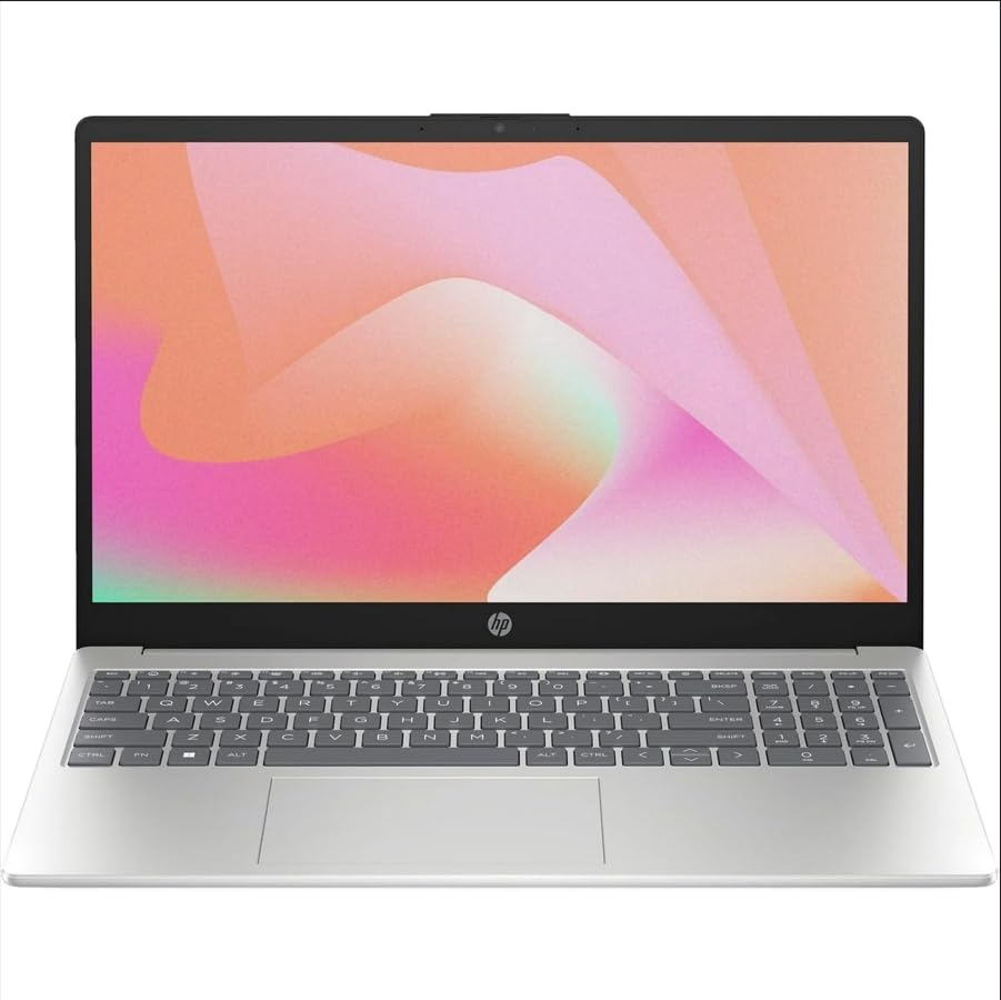 لپ تاپ HP 2025 با صفحه نمایش FHD 15.6 اینچ، Intel Core i7-1355U، 16 گیگابایت RAM، 512 گیگابایت SSD، صفحه کلید نور دار، Wi-Fi6، بلوتوث 5.3، ویندوز 11 خانگی، رنگ نقره ای 16 گیگابایت RAM | 512 گیگابایت