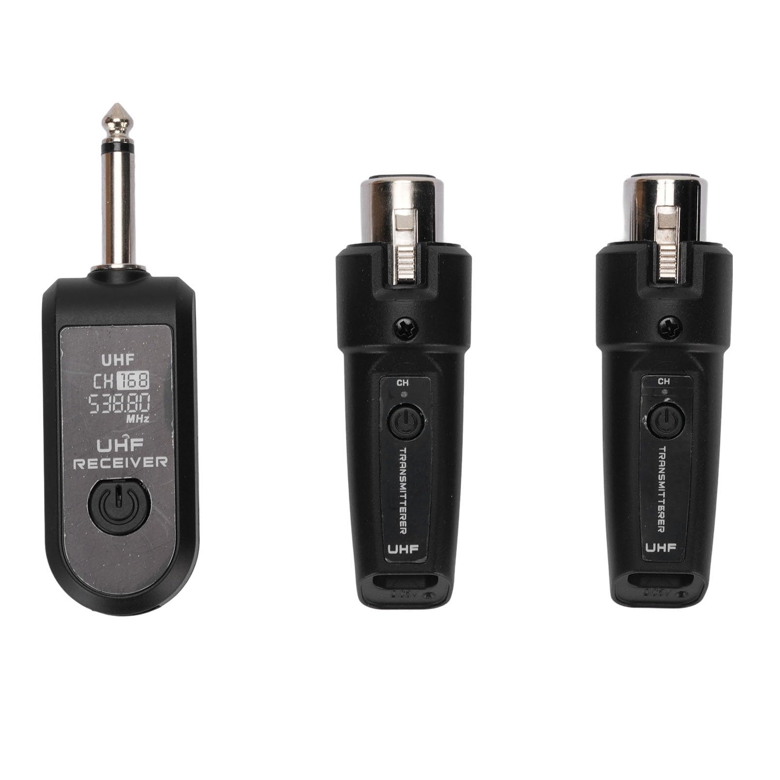 فرستنده و گیرنده بی‌سیم XLR برای میکروفن‌های کاندانسور، آداپتور میکروفون بی‌سیم قابل شارژ برای میکروفون‌های دینامیک، میکسرها، سازها