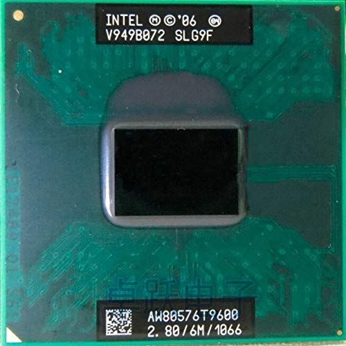 الکترونیک - پردازنده اینتل مدل Core 2 Duo T9600 با حافظه نهان 6 مگابایت / سرعت 2.8 گیگاهرتز / دو هسته‌ای / سوکت 479 پردازنده T9900 P9600 GM45 PM45
