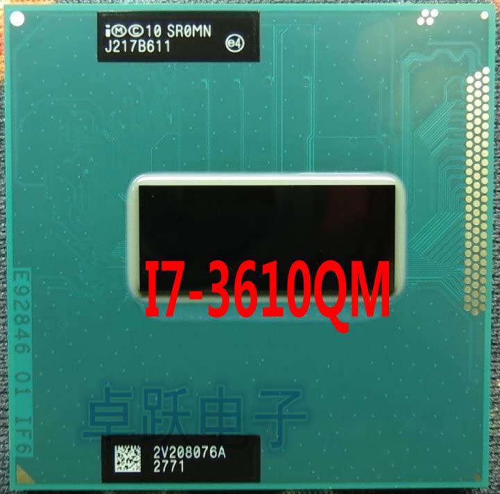 الکترونیک - پردازنده اینتل SR0MN i7-3610QM هسته i7 موبایل CPU i7 3610QM پردازنده لپ تاپ PGA 2.3 گیگاهرتز تا 3.3 گیگاهرتز SROMN