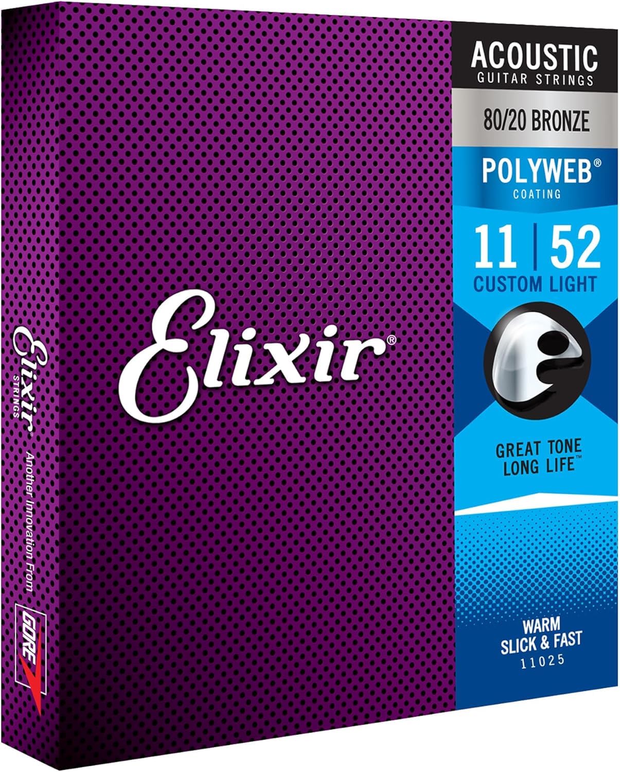 {
  "Acoustic Guitar Strings": "رشته های گیتار صدایی",
  "80/20 Bronze with Advanced POLYWEB Coating": "برنز 80/20 با روکش پلی وب پیشرفته",
  "Produces Long-Lasting Warm Rich Tone": "تن صمیمی غنی و داغی دایمی ایجاد می کند",
  "Ultra Smooth Comfortable Feel for Effortless Playing": "حس بسیار نرم و راحت برای نواختن بی زحمت",
  "6 String Set for Bright Sound": "مجموعه 6 رشته برای صدای روشن"
}