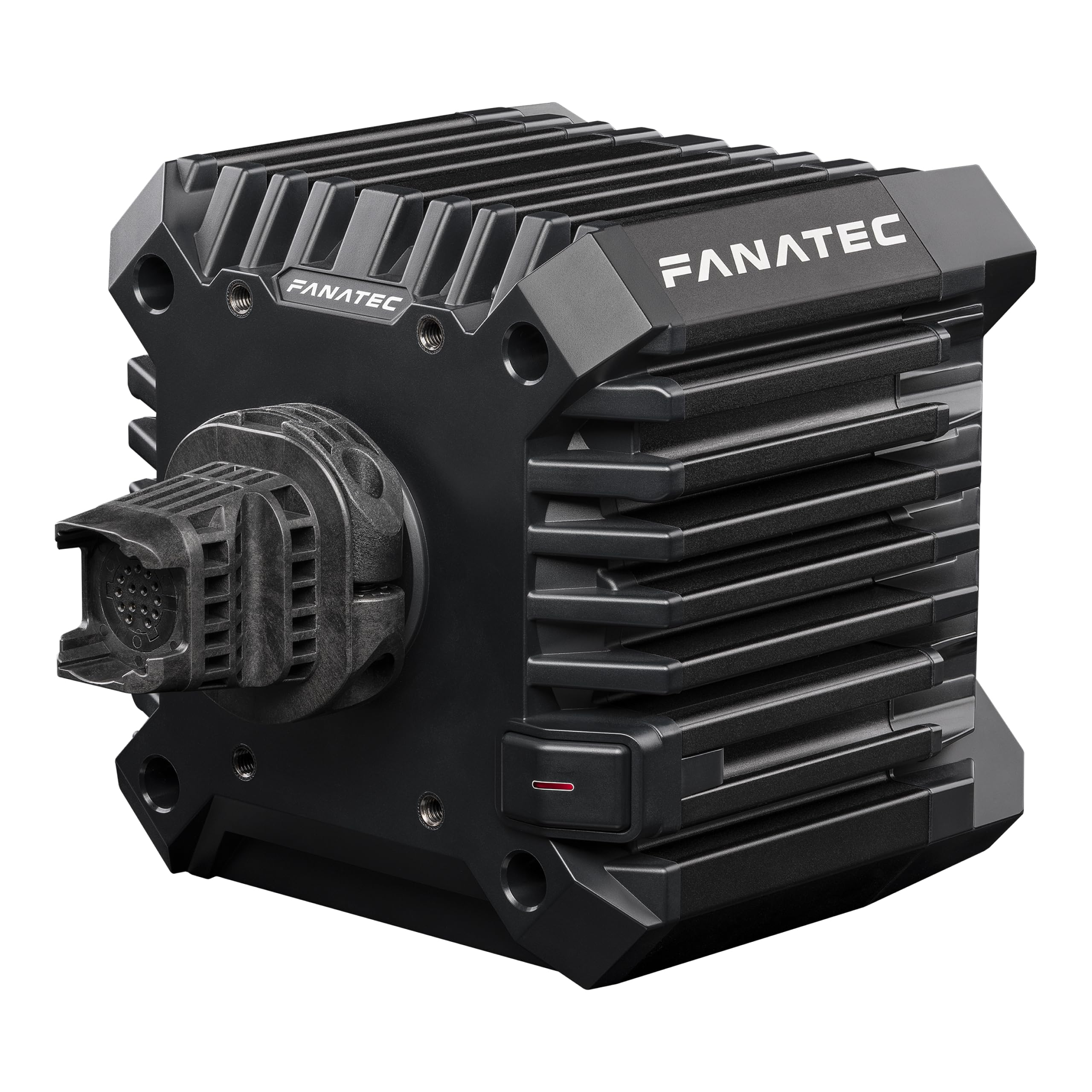 پایه فرمان CSL Sim Racing DD QR2 از Fanatec - 5 Nm Direct Drive، بازخورد نیروی FluxBarrier، سیستم Quick-Release Motorsport QR2، منوهای تنظیم، قابلیت Plug-and-Play - PC