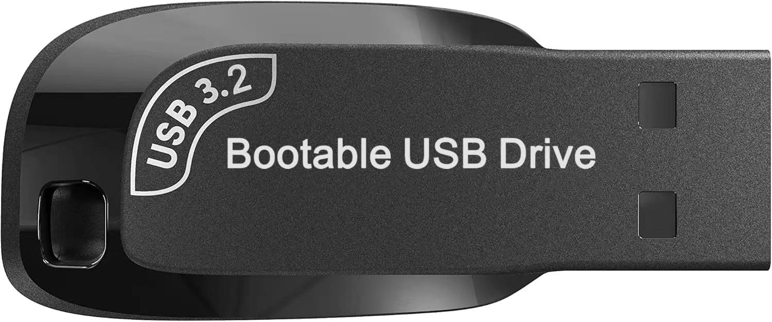 32GB - درایو USB قابل اجرا برای ویندوز 11 و 10، تنظیم مجدد رمز عبور، درایورهای WiFi و LAN، پشتیبانی از UEFI و Legacy، نصب مجدد، ارتقا، ابزار تعمیر WINPE، سازگار با تمام کامپیوترها