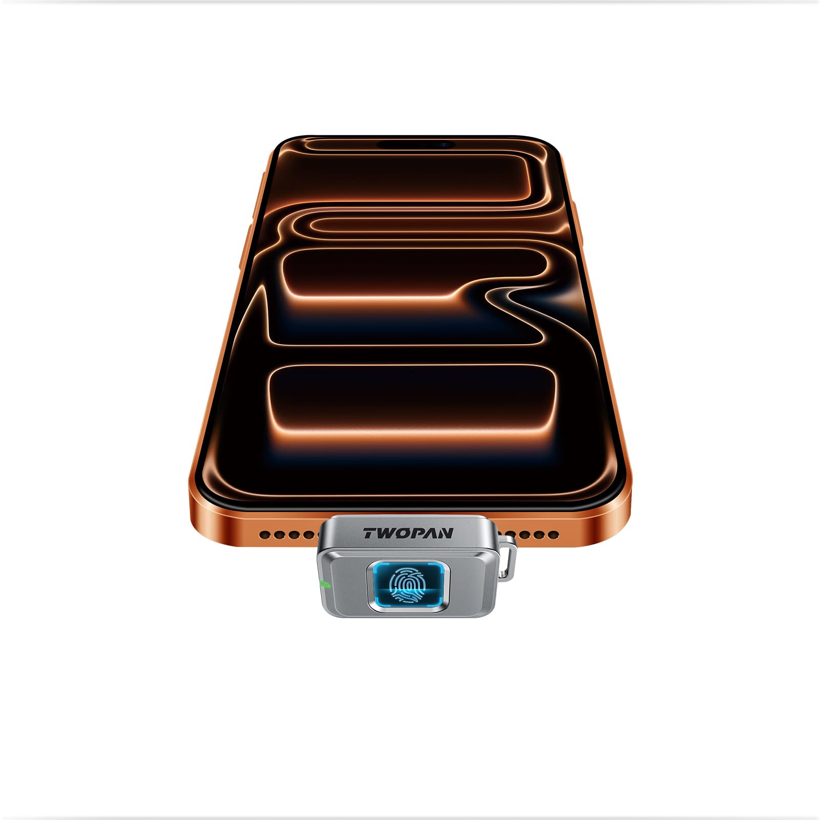 Nano SSD 256GB، حافظه جانبی USB-C با قفل اثر انگشت، سازگار با Steam Deck، PS5، عصای سلفی، اندروید، آیپد، آیفون 17/16/15، مک بوک، سفر و پشتیبان گیری