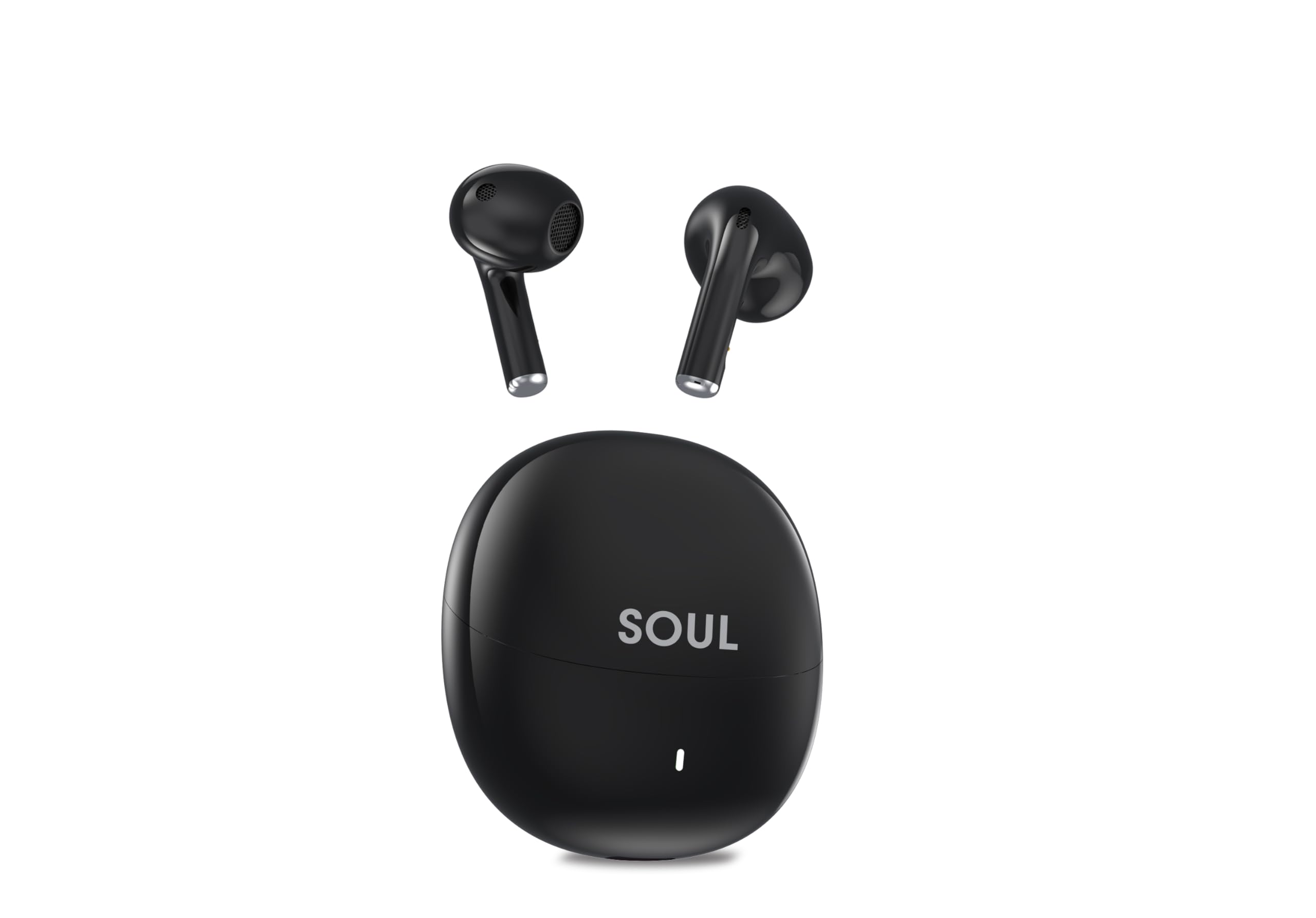 هدفون بی‌سیم ایکس‌سل مدل Soul17 Signature | درایورهای ۱۳ میلیمتری، باس پربار، صدای با کیفیت استودیو | زمان پخش ۵ ساعته + اماده‌به‌کاری ۱۰۰ ساعته | سازگار با iOS/Android/Huawei/Laptop | سبک و جیبی - رنگ مشکی