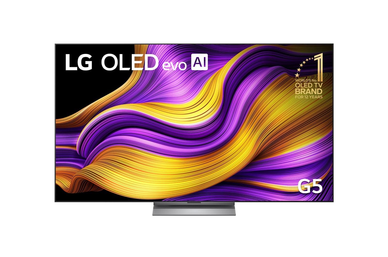 تلویزیون 4K هوش مصنوعی LG OLED77G56 با فناوری OLED evo و 165 هرتز، سایز 77 اینچ