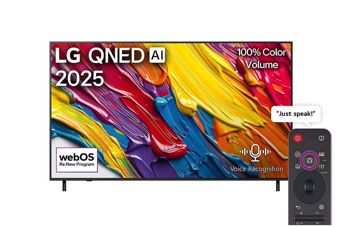 تلویزیون هوشمند 4K LG 86QNED82A HDR10 QNED، اندازه 86 اینچ