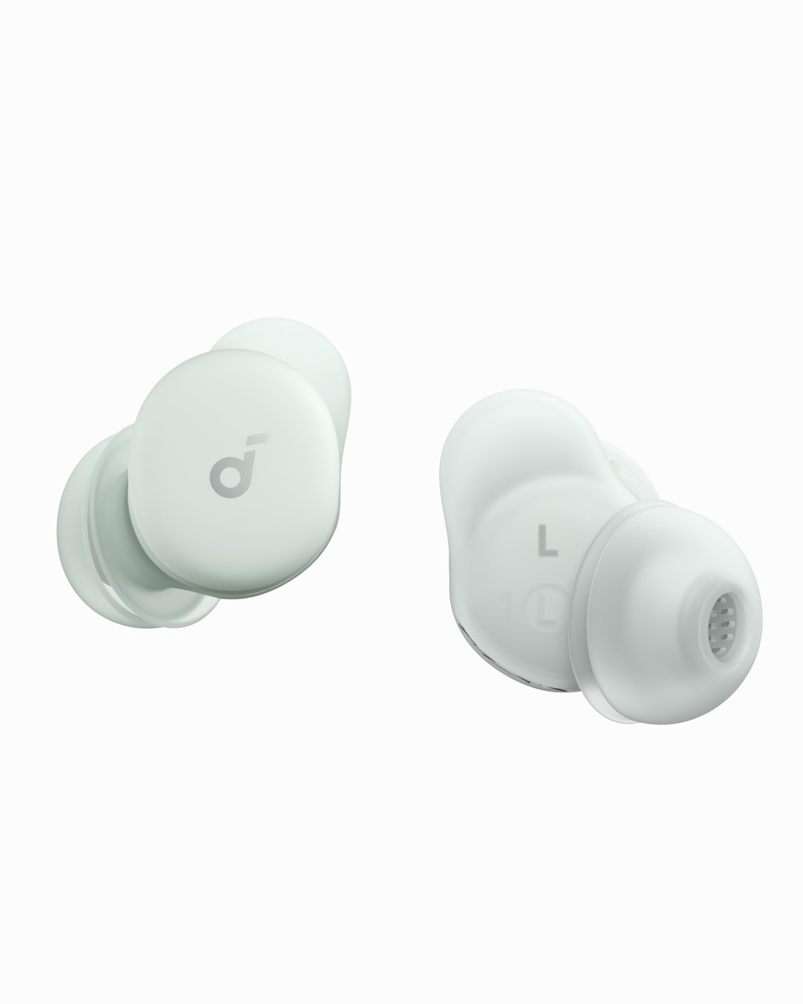 Soundcore Sleep A30 توسط Anker Sleep Earbuds، هدفون های خواب Smart Active Noise Cancelling، سیستم Adaptive Snore-Masking، بسیار راحت برای خوابکردن به طرفین، پخش 45 ساعته رنگ سبز مه غنی