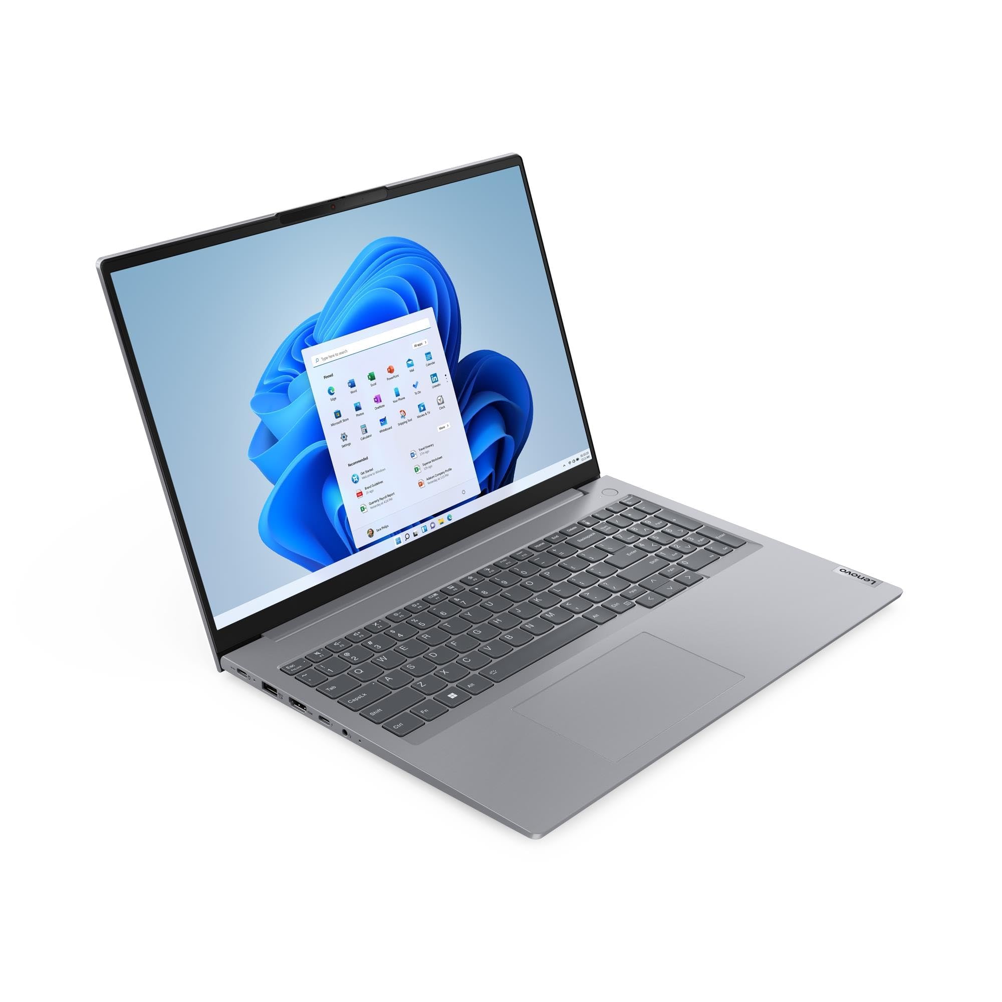 لپ تاپ لنوو تینک‌بوک 16 G6 IRL، صفحه نمایش 16 اینچی WUXGA IPS، پردازنده اینتل کور i5-13420H، 16 گیگابایت رم DDR5، 512 گیگابایت حافظه داخلی SSD، گرافیک اینتل UHD، صفحه کلید با نور پس‌زمینه انگلیسی، رنگ طلایی قطبی (ارتقا یافته)