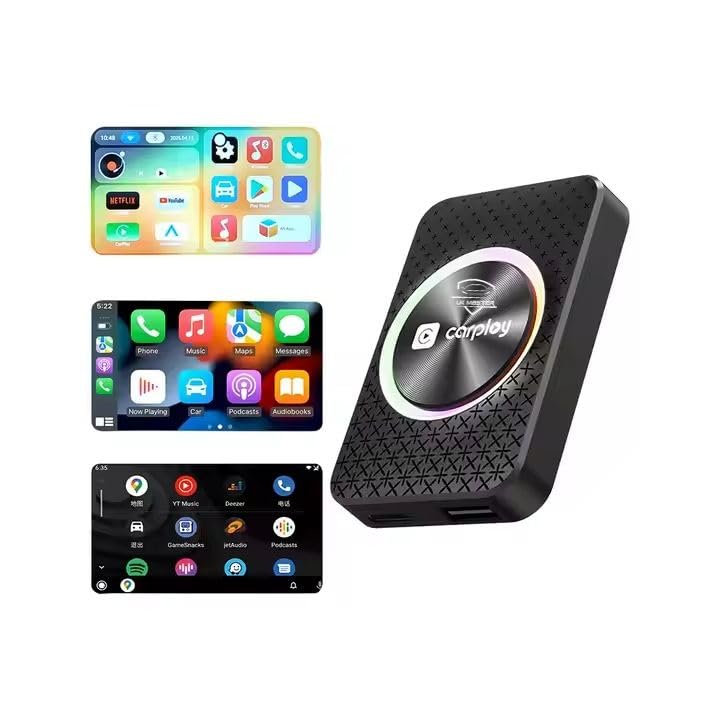 جعبه هوش مصنوعی CarPlay Android 15، با ظرفیت 8 گیگابایت + 128 گیگابایت، پشتیبانی از HDMI/USB، دارای CarPlay/Android Auto/Google Play Store داخلی، سازگار با خودروهای دارای Wired CarPlay است.