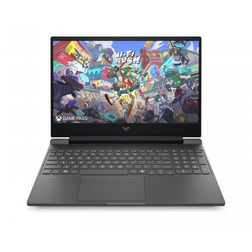 لپ تاپ بازی HP Victus 15.6 اینچ FHD IPS 144Hz با پردازنده Intel Core i7-13620H، حافظه 16GB، دیسک SSD 512GB و کارت گرافیک NVIDIA GeForce RTX 5060 رنگ نقره ای براق