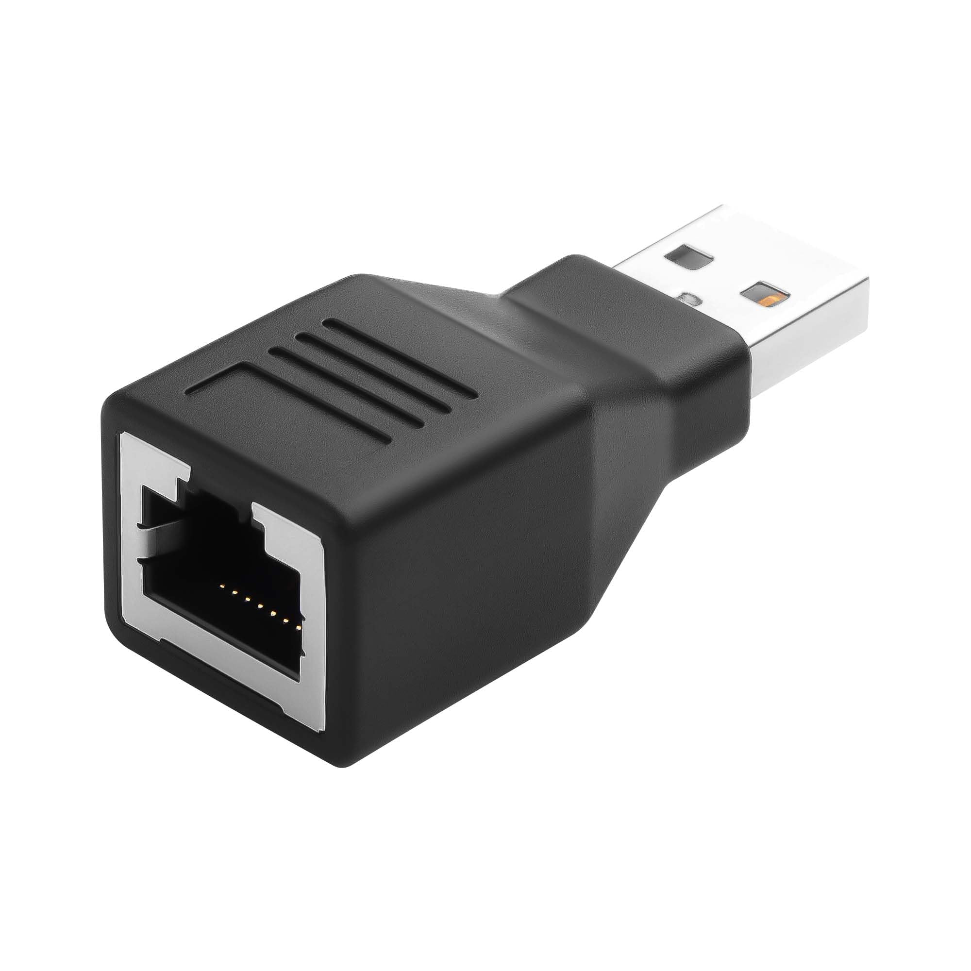 ترجمه:‏‏ آداپتور USB Over Cat6 برای Cat 6 6e 5 5e، آزونی Over Ethernet Extender به آداپتور RJ45 برای رایانه‌های لپ‌تاپ، تلفن‌های همراه، صفحه‌کلید، حافظه‌های یو اس‌بی و چاپگرها