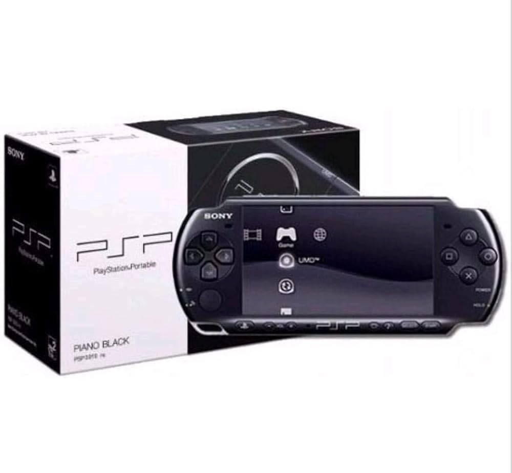 کنسول بازی PSP-3006 سونی رنگ سیاه پیانو، پلی‌استیشن قابل حمل، مجموعه ۴۶ بازی