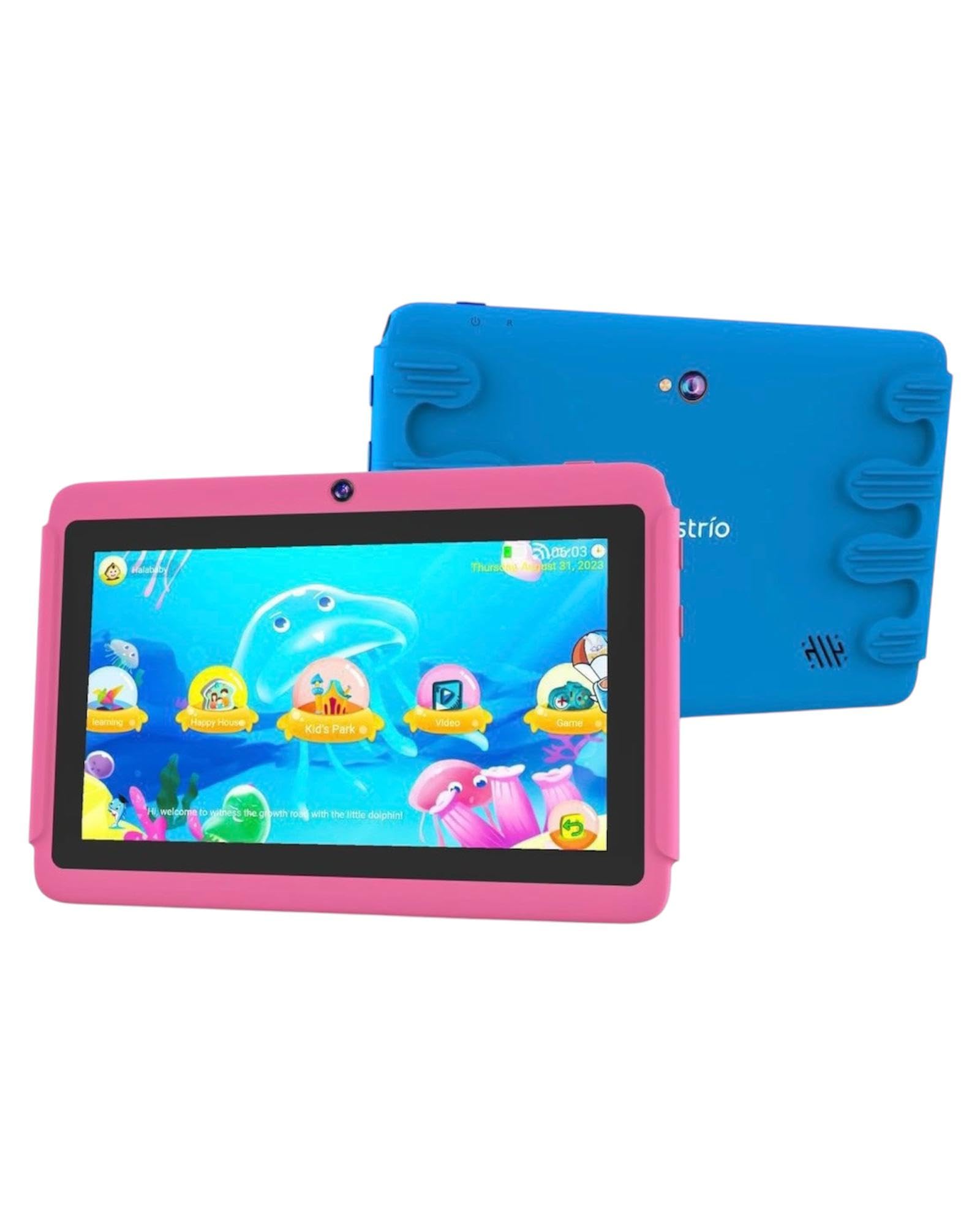تبلت کودکان Bestrio S1 ، دارای صفحه نمایش 7 اینچی IPS ، 4GB RAM ، 128GB حافظه ذخیره‌سازی ، اندروید 13.0 ، WiFi ، باتری 3000mAh