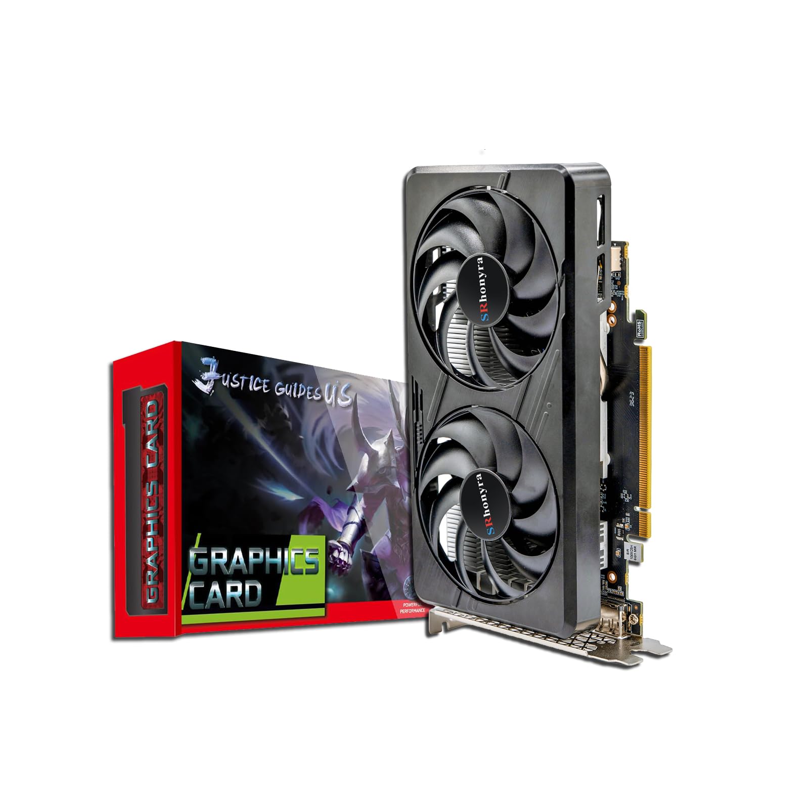 کارت گرافیک SRhonyra GTX 1060 6GB، 192 بیت GDDR5، PCIe 3.0 x16 اسلات، کانکتور کابل 6 پین PCIe برای دسکتاپ گیمینگ، دو اسلاته، پورت‌های DP، HDMI و DVI‑D