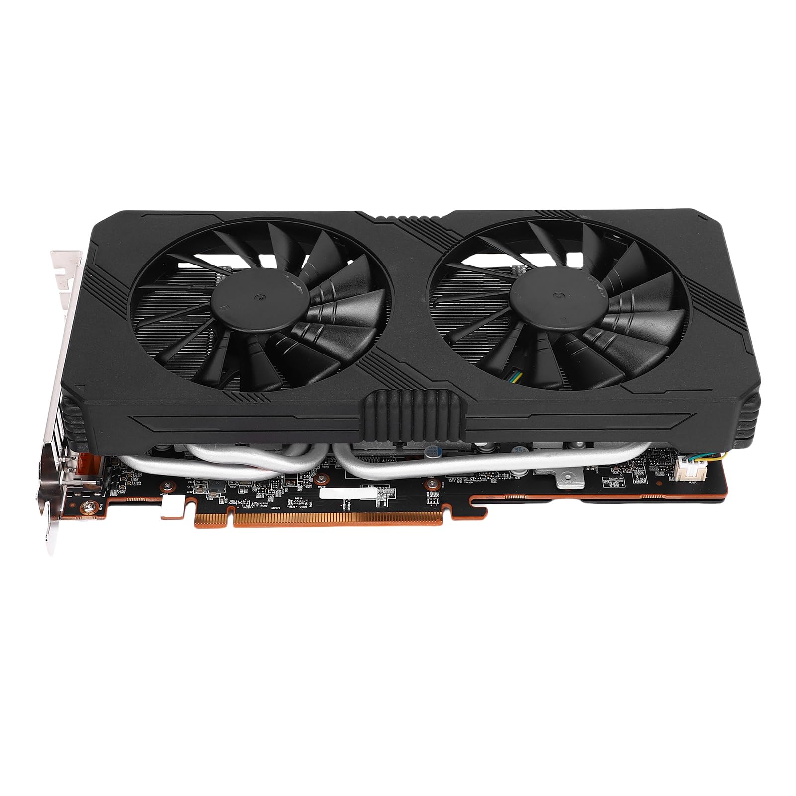 کارت گرافیک YUEHISY GDDR6 8 گیگابایت، کارت ویدئویی گیمینگ 256 بیتی، PCI Express 4.0 x16، HDMI 2.0b، DisplayPort 1.4a، دو فن، برای بازی‌های کامپیوتری (GPU)