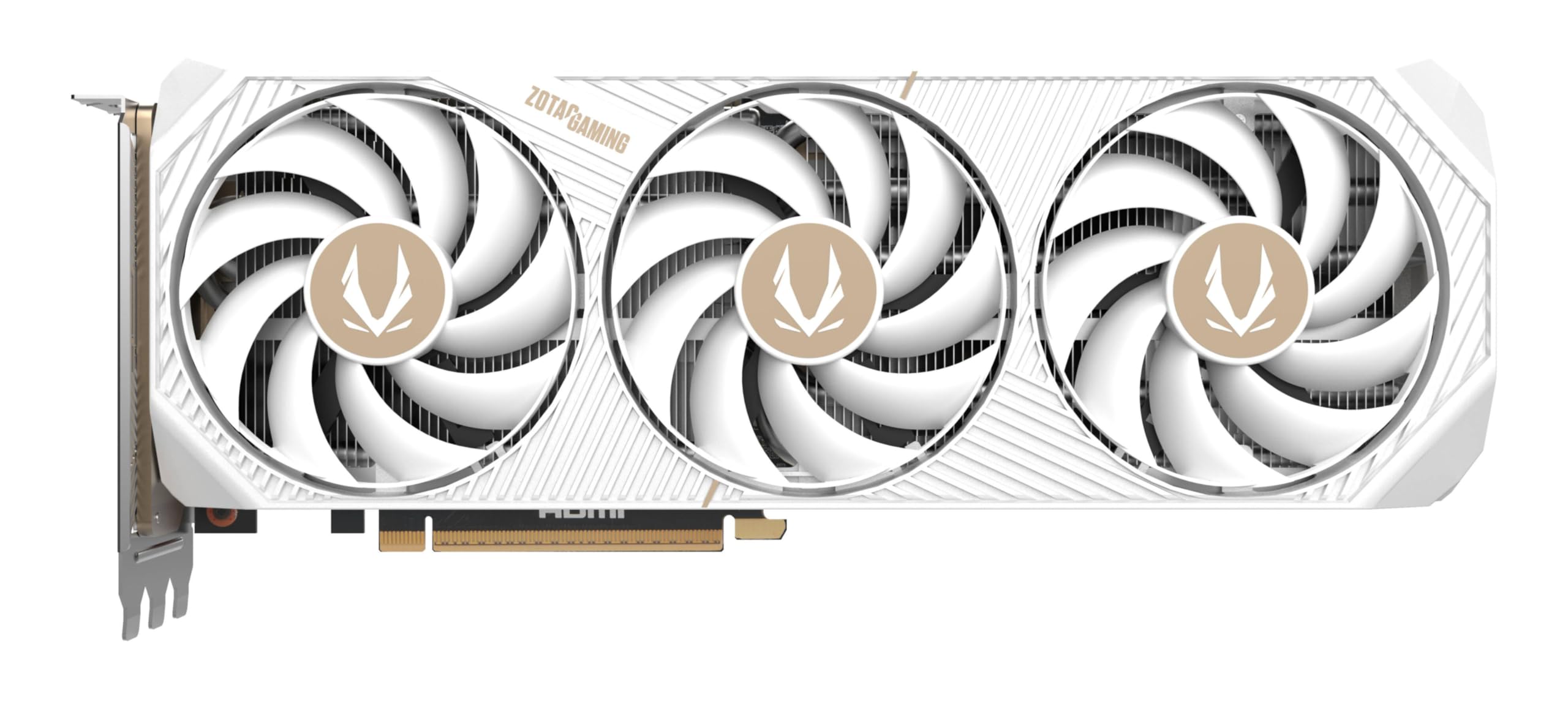 کارت گرافیک گیمینگ ZOTAC GeForce RTX 5070 Ti Solid OC Edition White - 16GB GDDR7 با 3 پنل سر خنک‌کننده | مدل: ZT-B50710Q2-10P