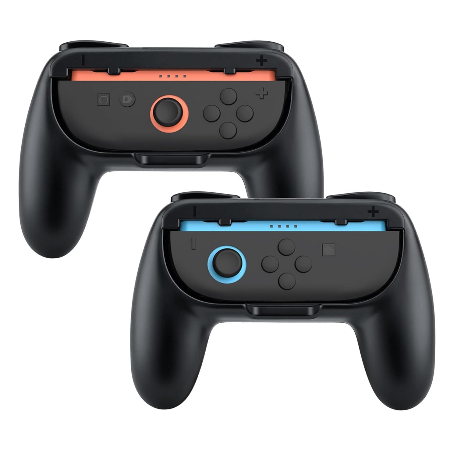 2 بسته دسته‌های کنترلر Joy-Con: برای Switch 2 با تاریخ انتشار 2025، لوازم جانبی دسته‌های منحصر به فرد ضد لغزش، با دسته‌های با دوام و راحتی