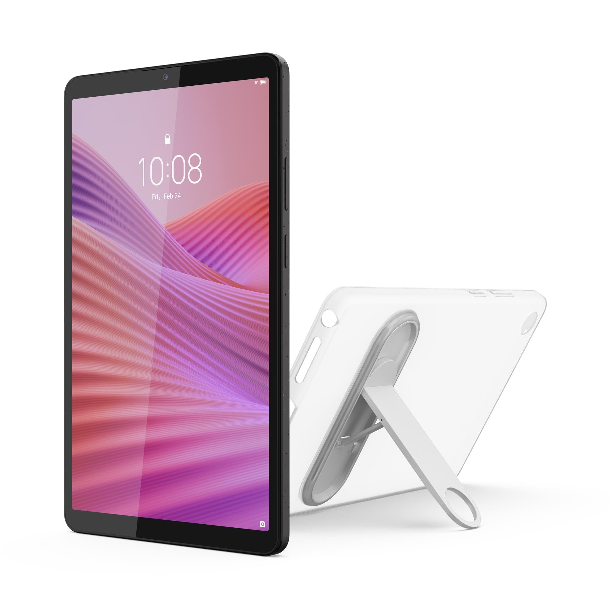 تبلت لنوو Tab One با کیفیت واضح، صفحه نمایش لمسی HD 8.7 اینچ با دقت 480 نیت، ضد اثر انگشت، پردازنده مدیاتک Helio G85، 4 گیگابایت رم، 128 گیگابایت حافظه داخلی، اندروید ۱۴ - [ZAF00123AE]، رنگ خاکستری لونا