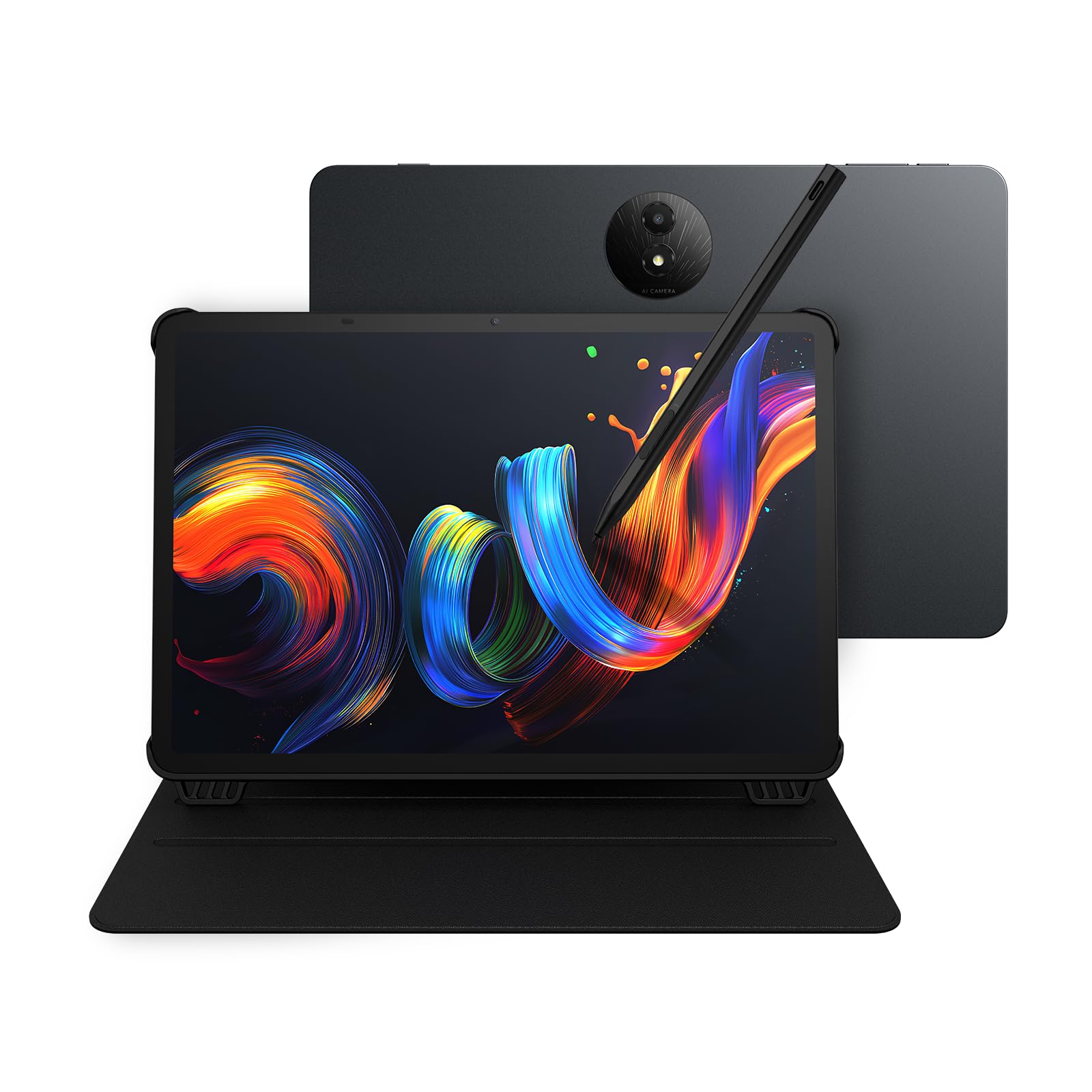 TCL NXTPAPER 11 Plus به همراه Flip Case و T-Pen Stylus Pen 11.5 اینچ، صفحه نمایش NXTPAPER 4.0 2.2K، هوش مصنوعی داخلی، حافظه داخلی 256 گیگابایت، و گسترش RAM 8GB+8GB