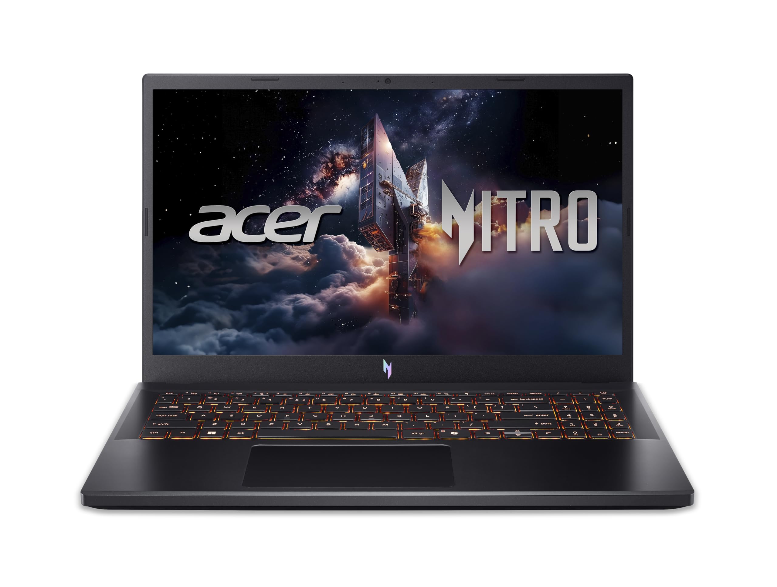 لپتاپ بازی Acer Nitro V ANV15، پردازنده AMD Ryzen 7-7735HS Octa Core تا 4.75 گیگاهرتز/16GB DDR5/512GB حافظه جامد/کارت گرافیک 6GB NVIDIA®GeForce®RTX 3050/صفحه نمایش 15.6 اینچ FHD IPS با فرکانس 165Hz/ویندوز 11/WiFi-6/کیبورد با نور پس زمینه/رنگ مشکی اوبسیدیان.