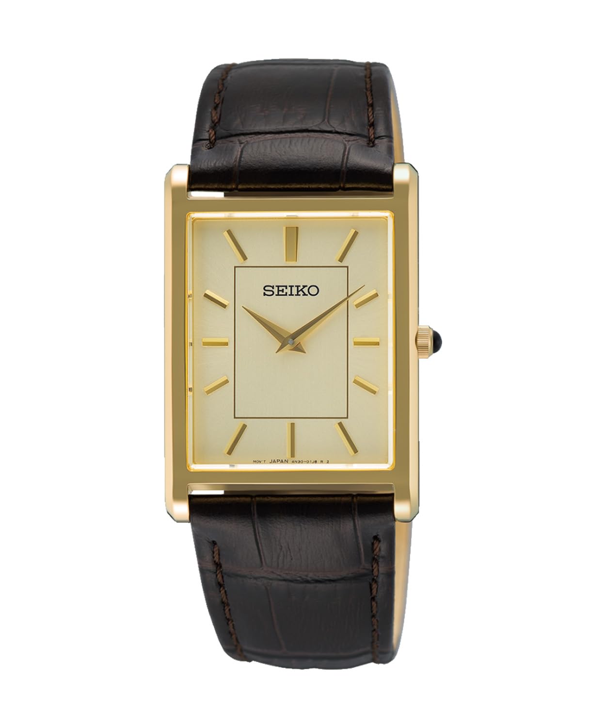 ساعت آنالوگ مردانه Seiko SWR106P1 با بند چرم