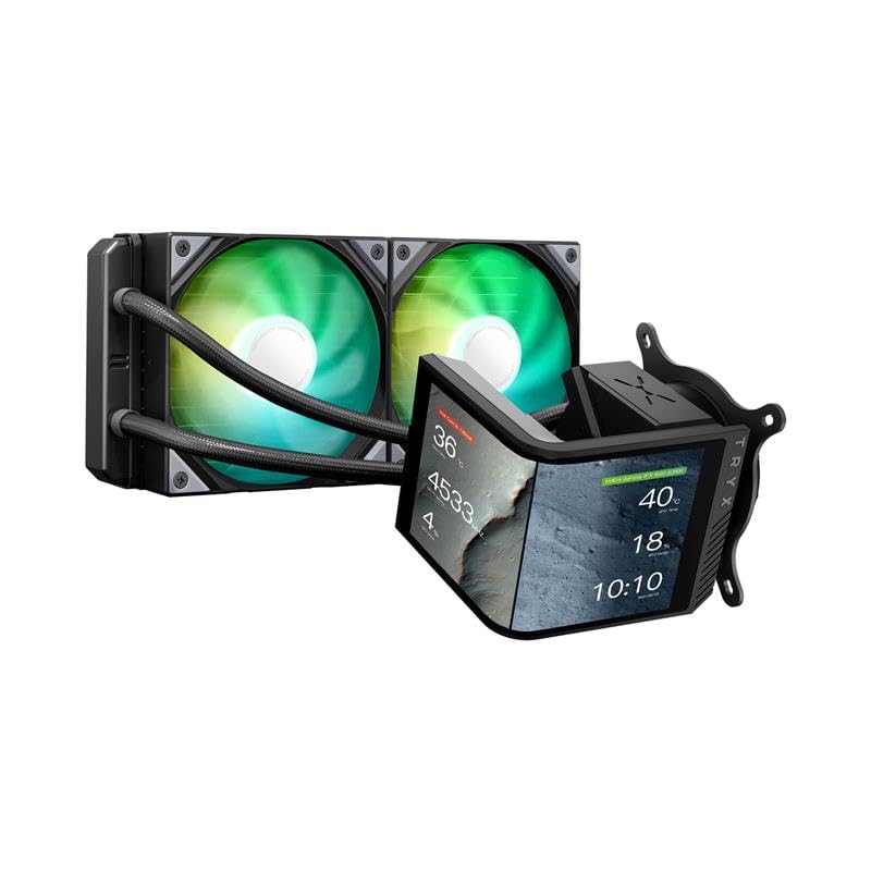TRYX Panorama SE 240 ARGB یک AIO 240 میلی‌متری قابل چرخش با صفحه منحنی AMOLED 6.67 اینچ با اثر سه‌بعدی نمایش انامورفیک، یک کولر AIO قابل تنظیم با اثر انارژک انتخابی، پمپ Asetek Adela 240 میلی‌متری با توان 260 وات TDP، فن ARGB و پشتیبانی از Intel LGA 1851/1700 و AMD AM5/AM4 P240A SE می‌باشد.