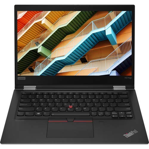 لپتاپ 2 در 1 تجاری Lenovo ThinkPad X13 Yoga Gen 1. Intel® Quad-Core™ i7-10510U، حافظه Cache 8M، تا 4.90 گیگاهرتز | 16GB RAM | 512GB SSD | صفحه نمایش لمسی 13.3 اینچی 360 درجه | ویندوز | (تجدید نظر شده)