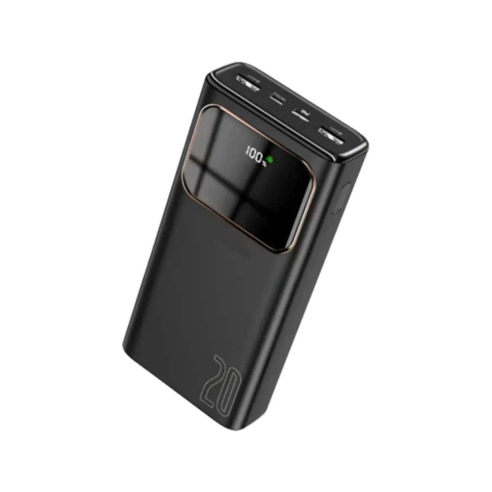 پاوربانک شارژ سریع 20000mAh - شارژر قابل حمل یونیورسال برای تمام گوشی‌های هوشمند و دستگاه‌های USB