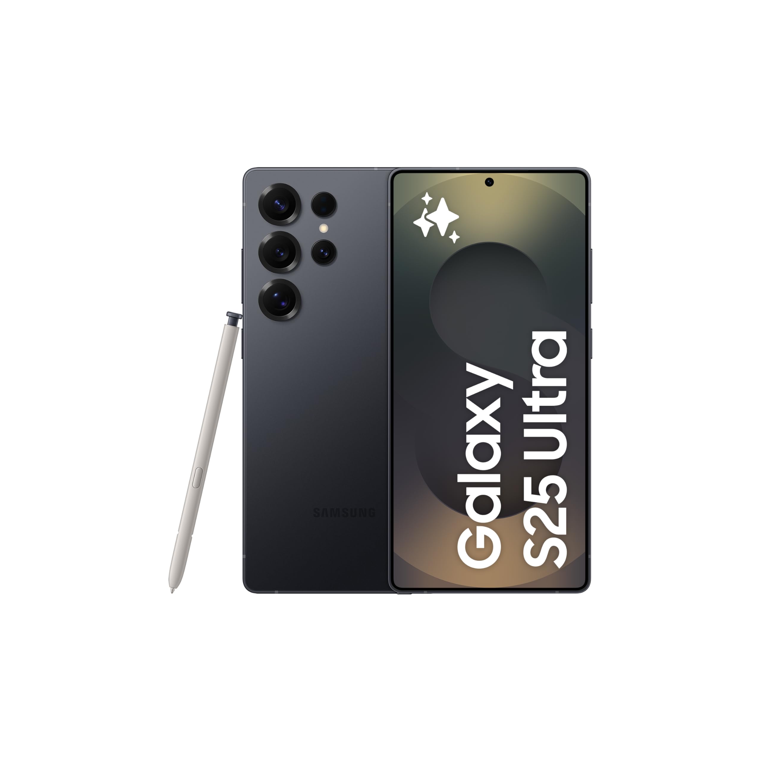 گوشی هوش مصنوعی Samsung Galaxy S25 Ultra، حافظه 256 گیگابایت، رم 12 گیگابایت، تایتانیوم جت‌بلک، اندروید اسمارتفون، دوربین 200 مگاپیکسل، اس پن، عمر باتری بلند (نسخه امارات) تایتانیوم جت‌بلک 256 گیگابایت
