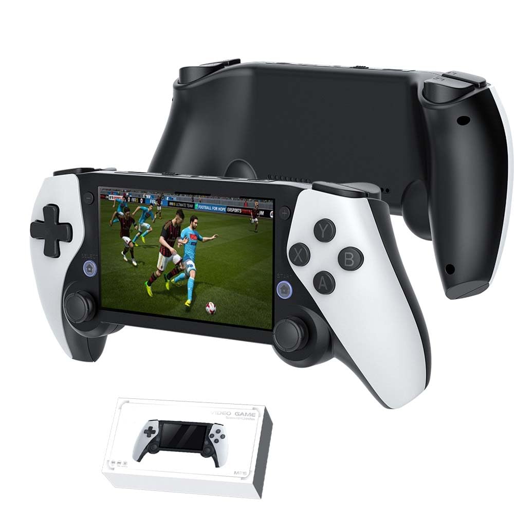 کنسول بازی قابل حمل M25 با صفحه نمایش 4.3 اینچ، بازی‌های دستی، شبیه‌ساز PS1 PSP N64